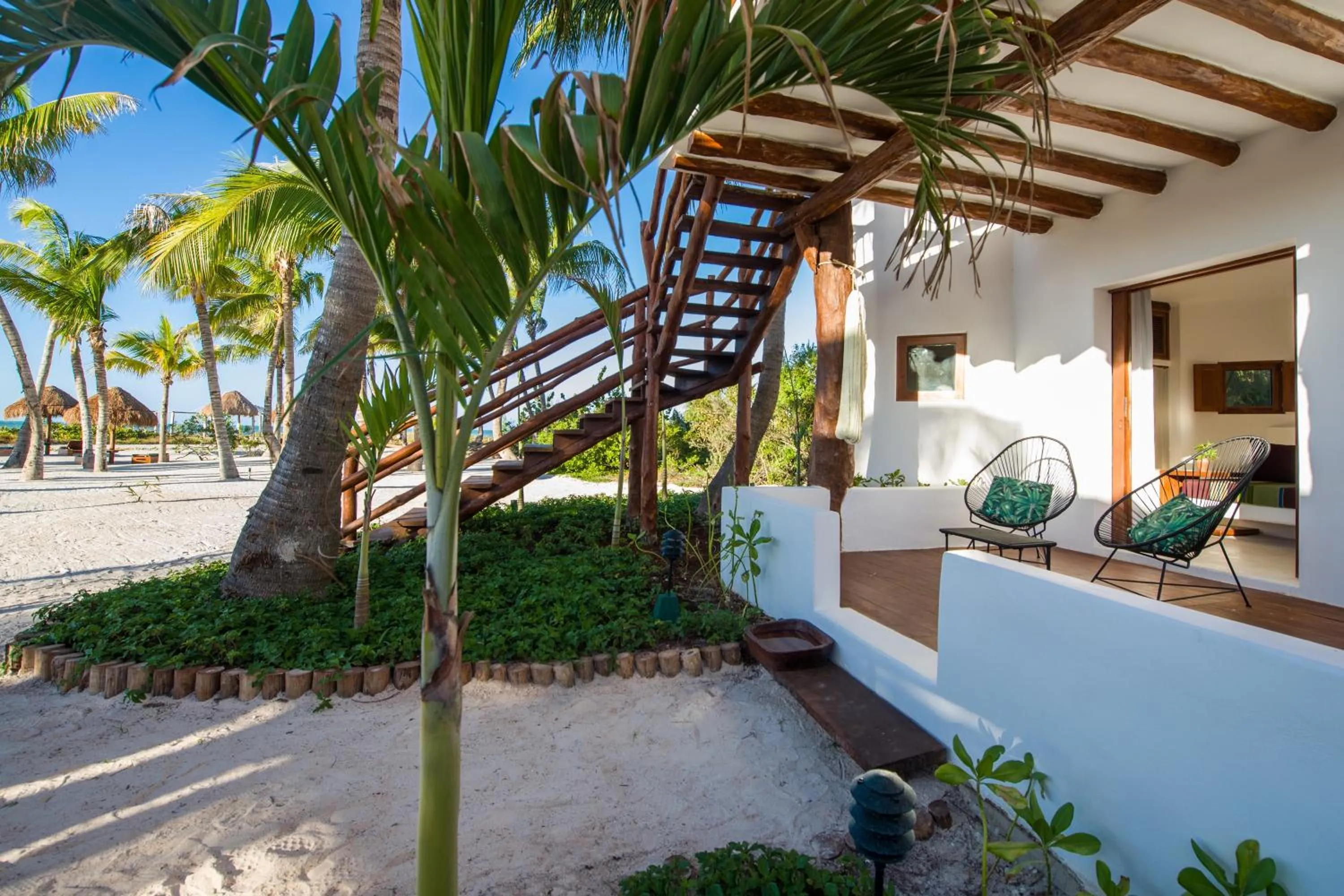 Balcony/Terrace in Villas HM Palapas del Mar