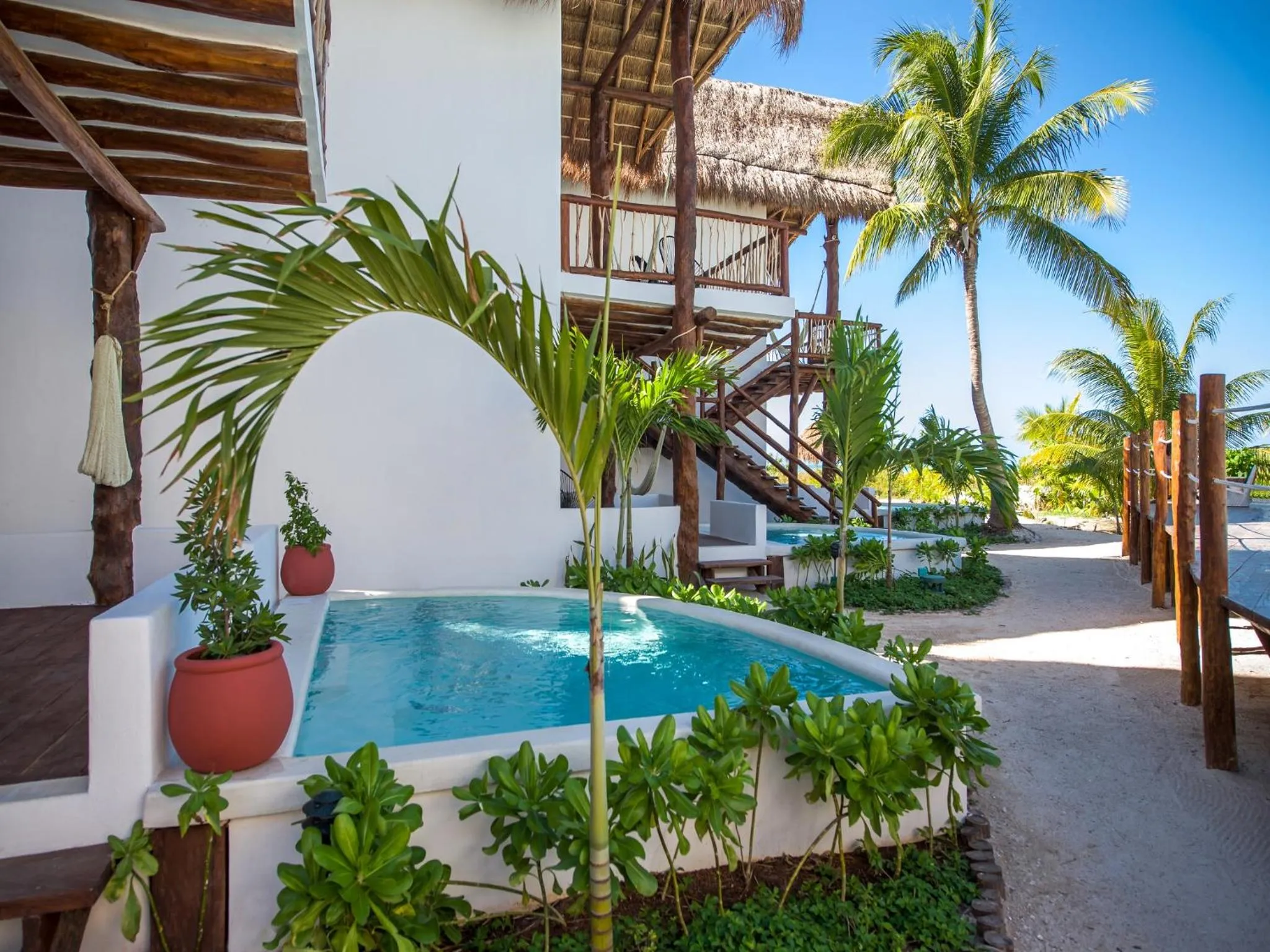 Balcony/Terrace in Villas HM Palapas del Mar