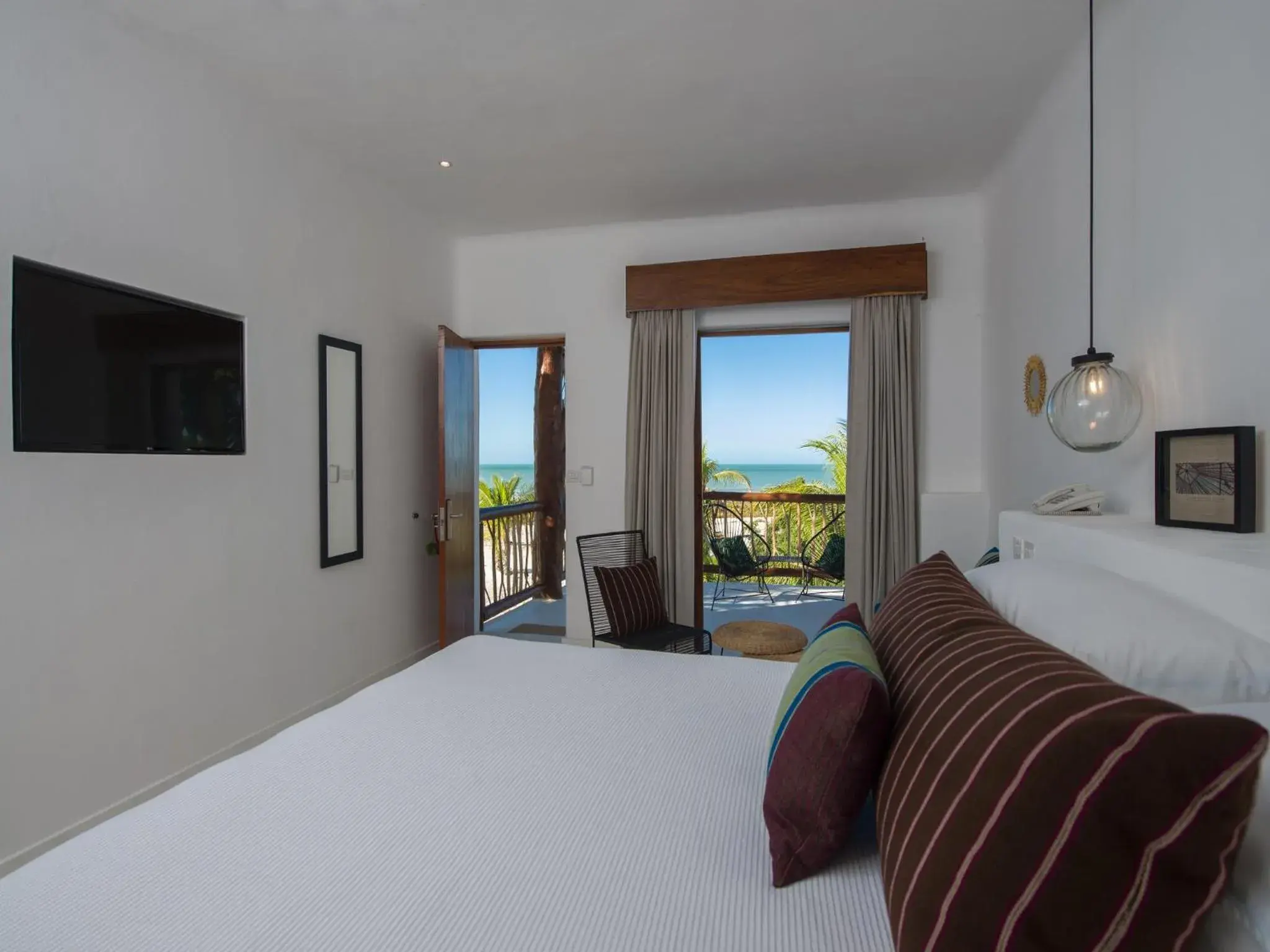 Bedroom, Bed in Villas HM Palapas del Mar Bedroom, Bed in Villas HM Palapas del Mar