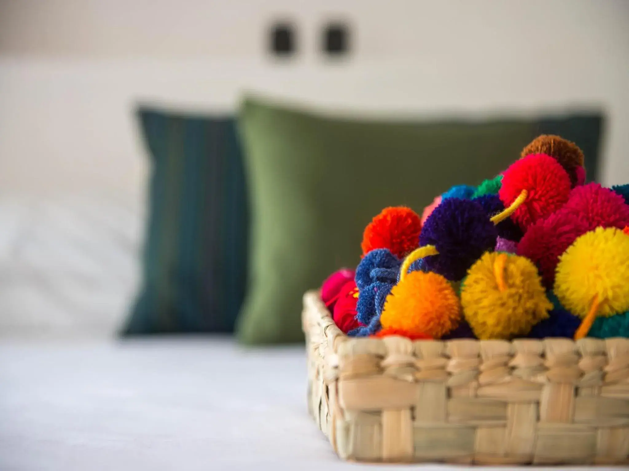 Decorative detail, Bed in Villas HM Palapas del Mar Decorative detail, Bed in Villas HM Palapas del Mar