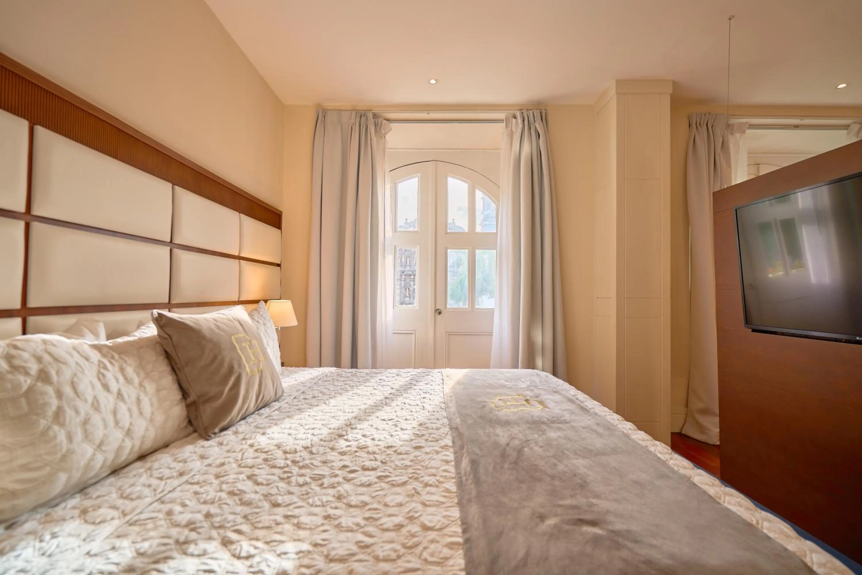 Bed in Central Hotel Panama Casco Viejo