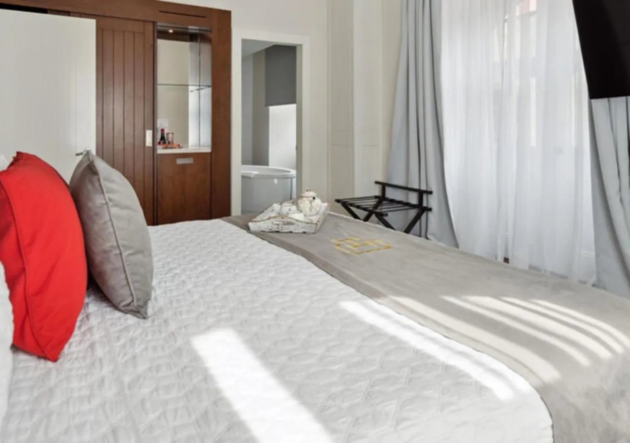 Bed in Central Hotel Panama Casco Viejo