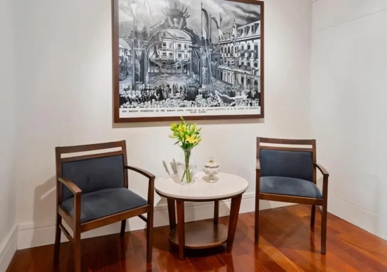 Living room in Central Hotel Panama Casco Viejo Living room in Central Hotel Panama Casco Viejo