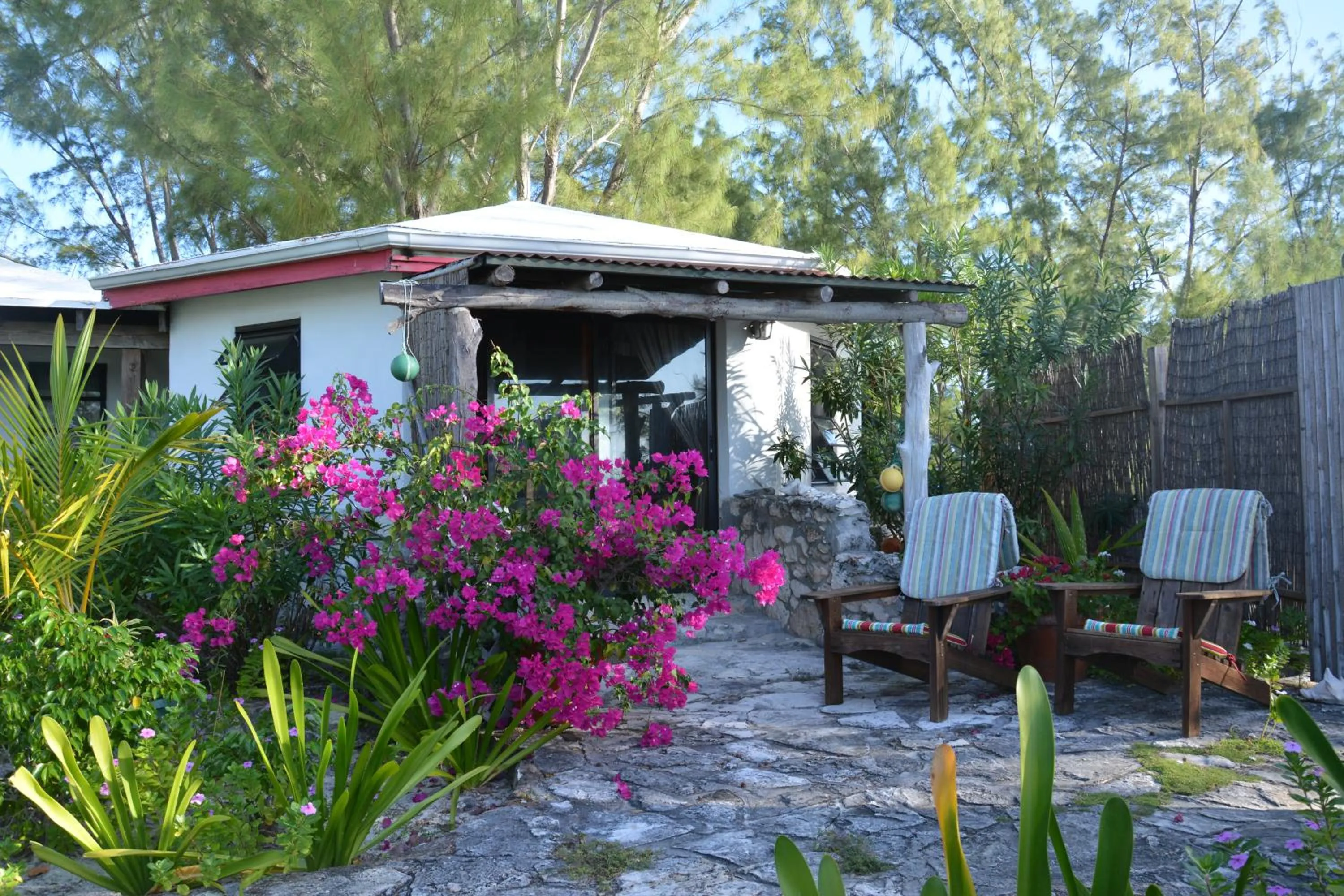 Patio in Pigeon Cay Beach Club