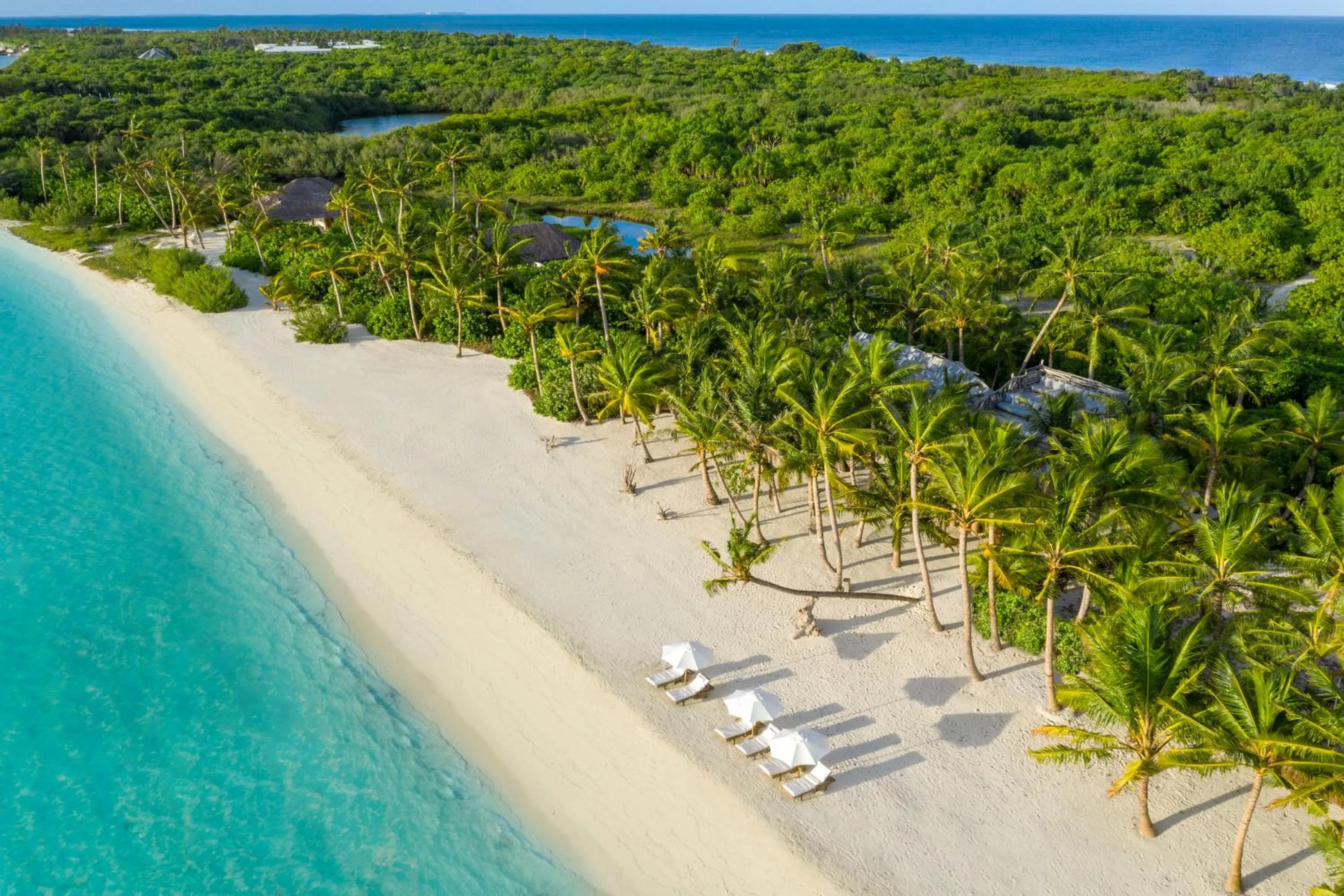 Beach in Soneva Jani