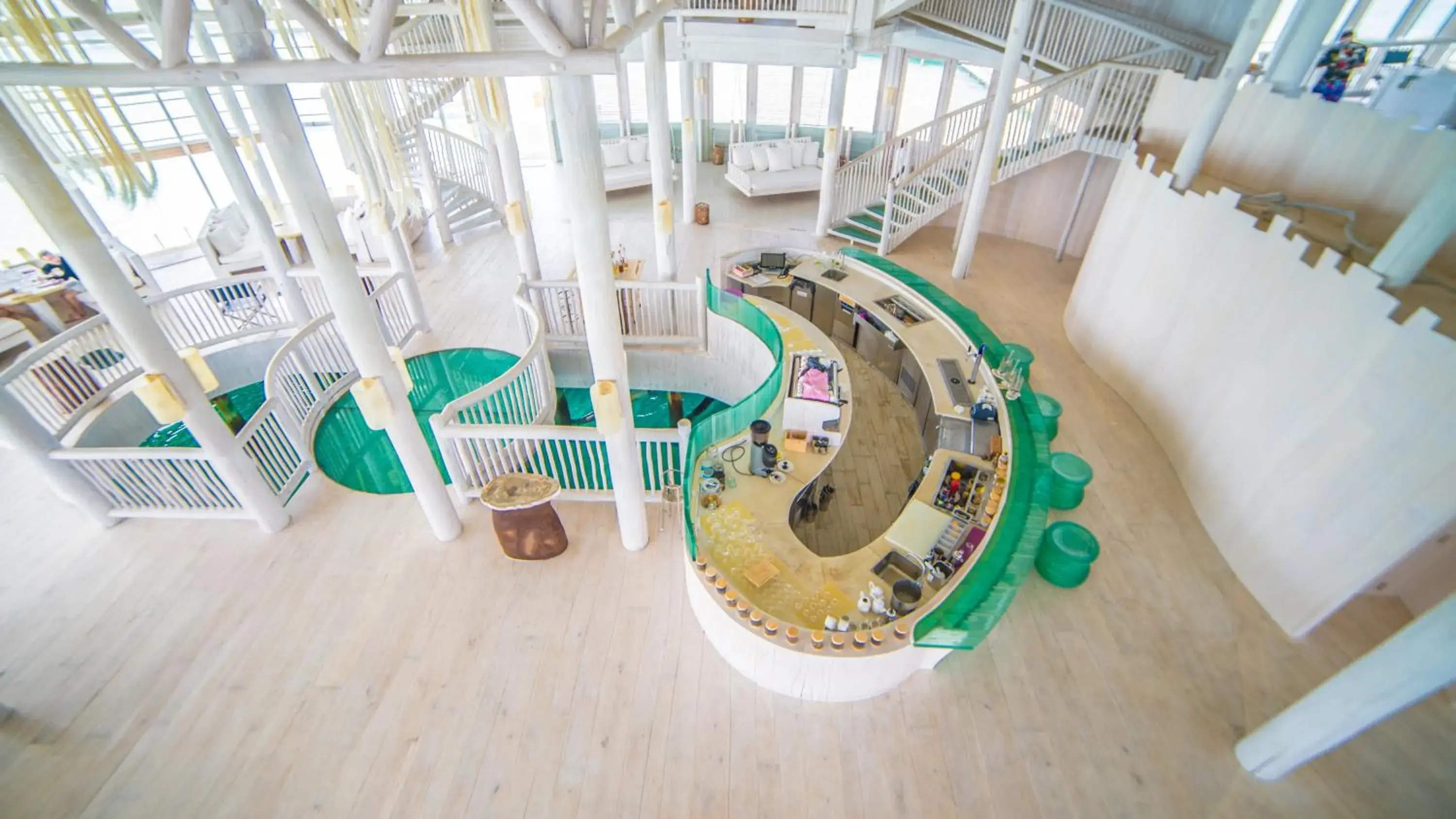 Bird's eye view in Soneva Jani Bird's eye view in Soneva Jani