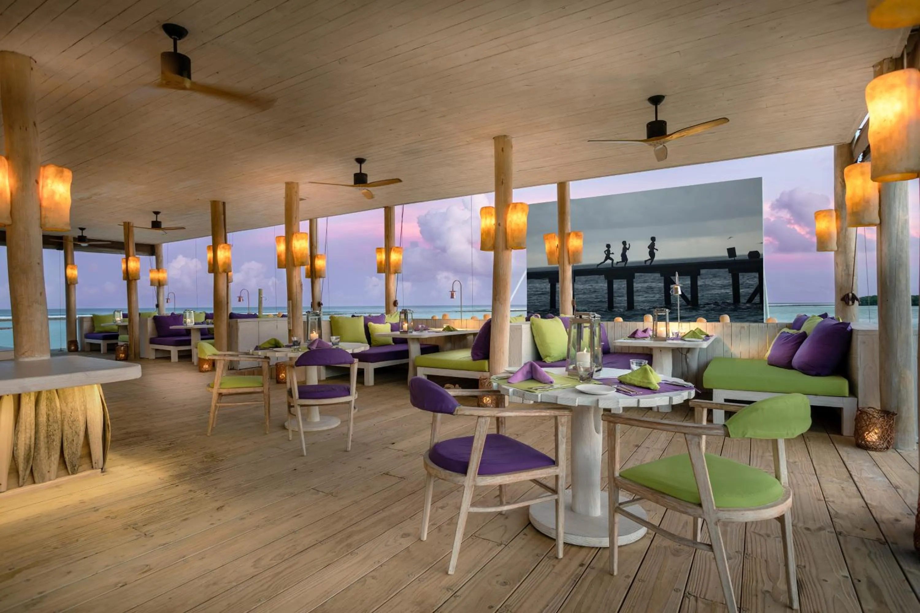 Lounge or bar in Soneva Jani