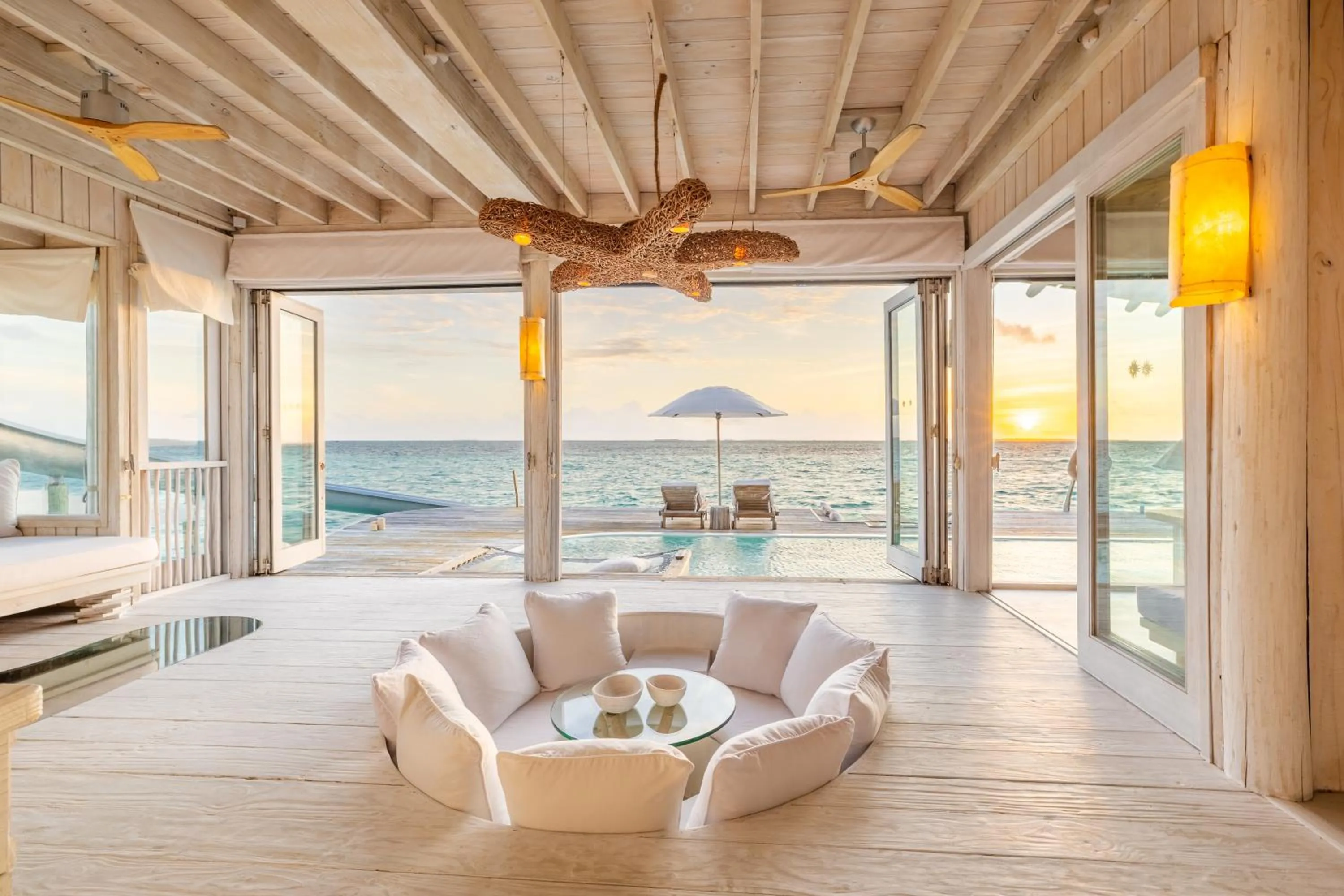 Living room in Soneva Jani