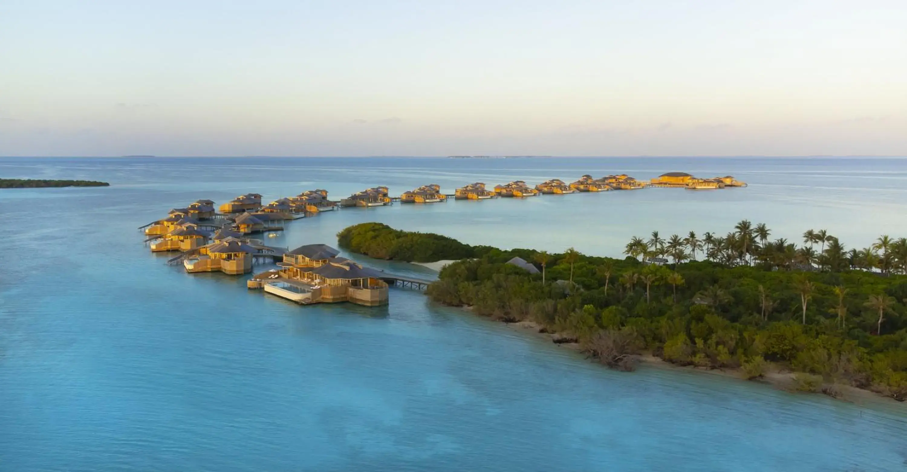 Property building in Soneva Jani Property building in Soneva Jani