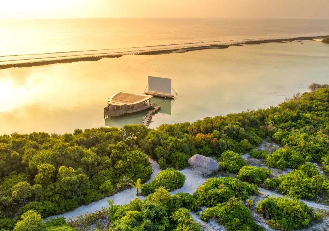 Bird's eye view in Soneva Jani Bird's eye view in Soneva Jani