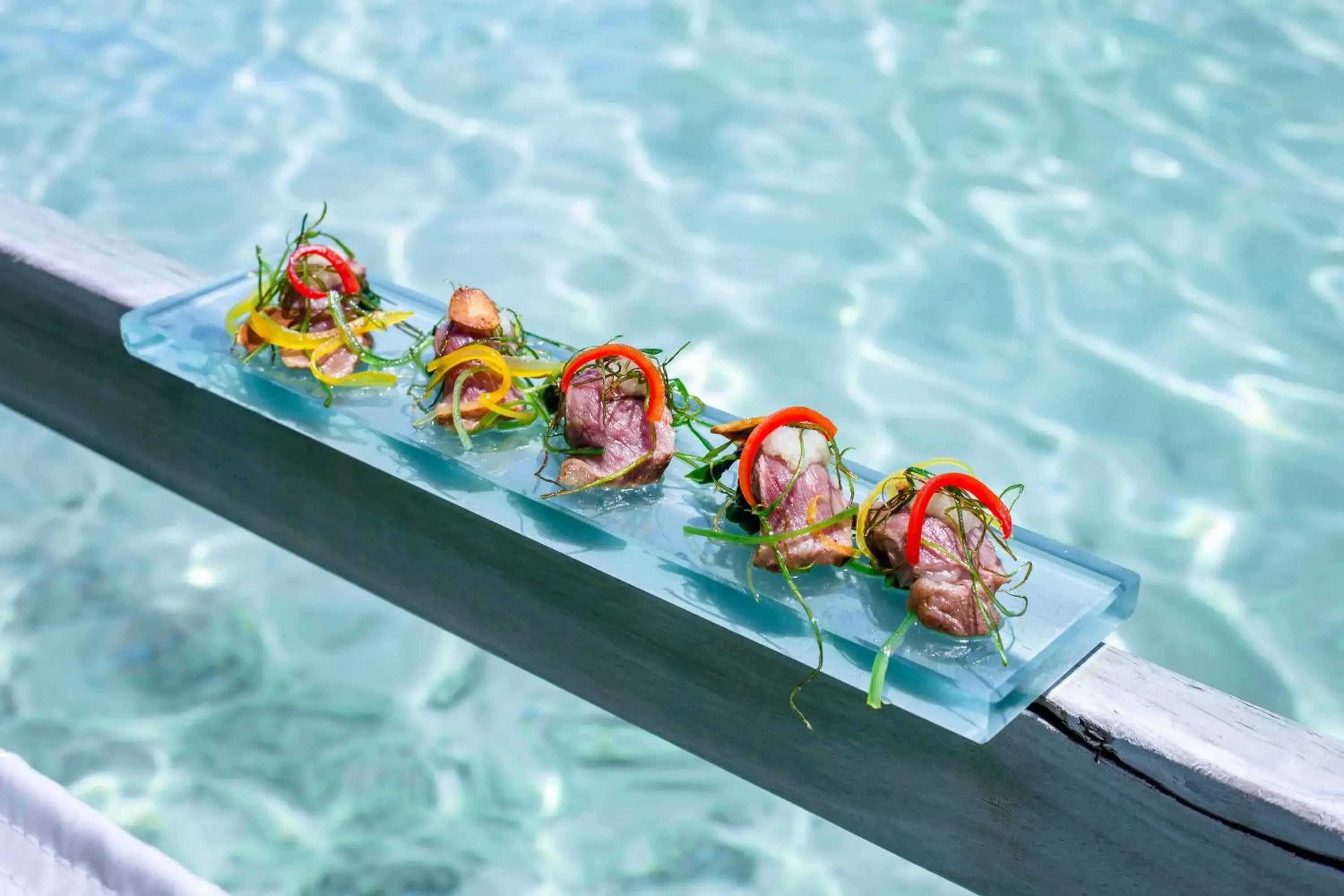 Food close-up in Soneva Jani Food close-up in Soneva Jani