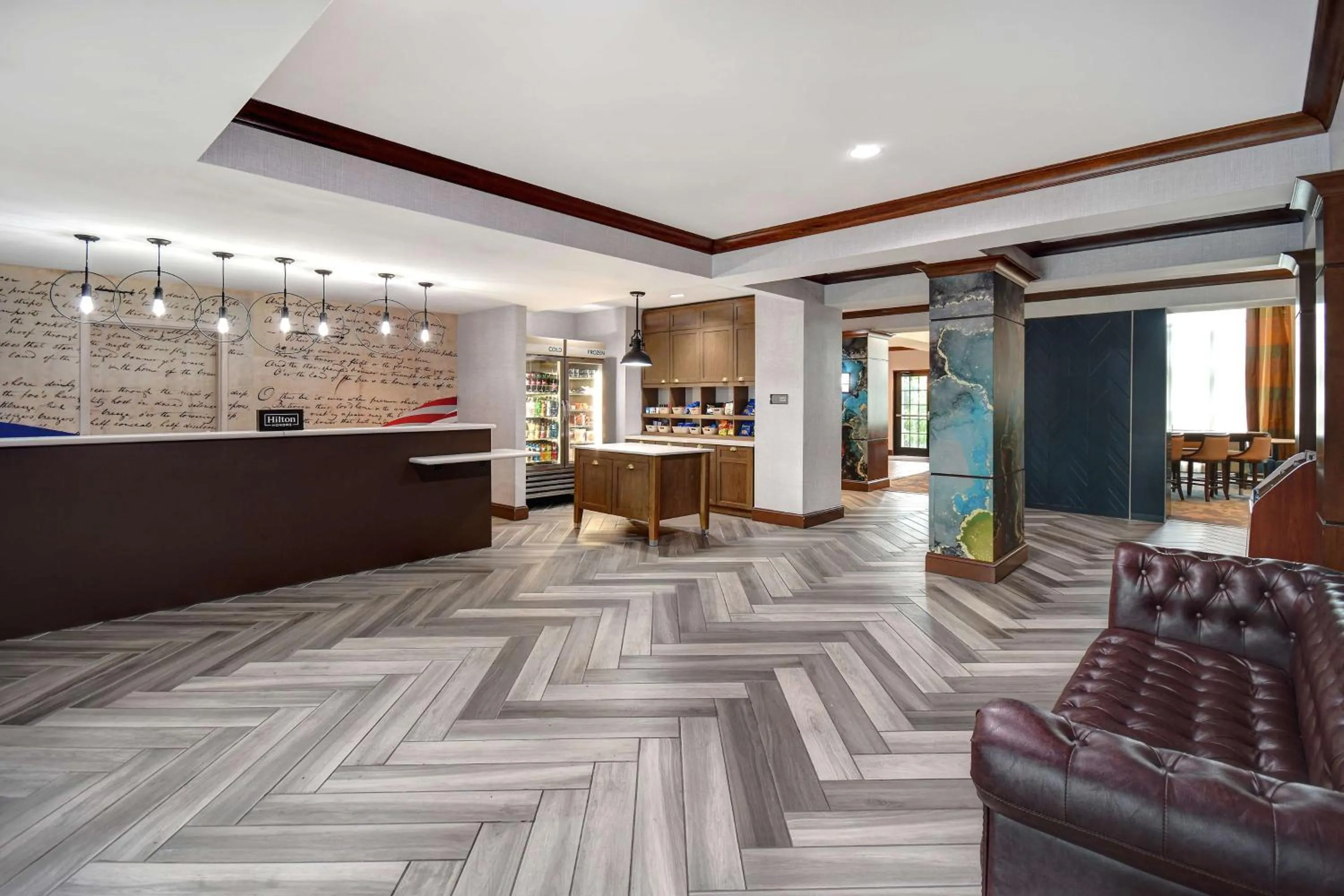 Lobby or reception in Homewood Suites Newport News - Yorktown by Hilton