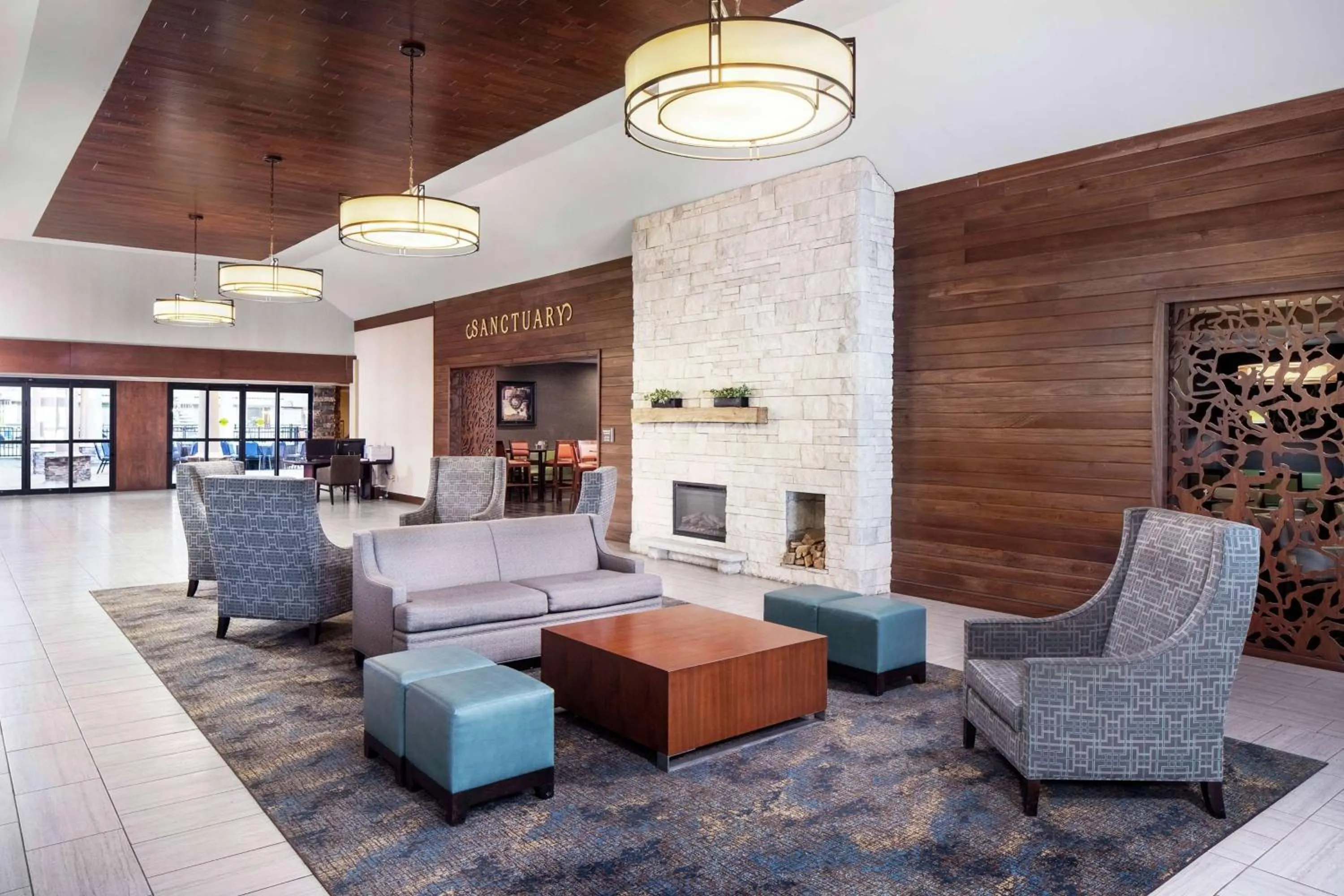 Lobby or reception in Wyndham Garden Westlake