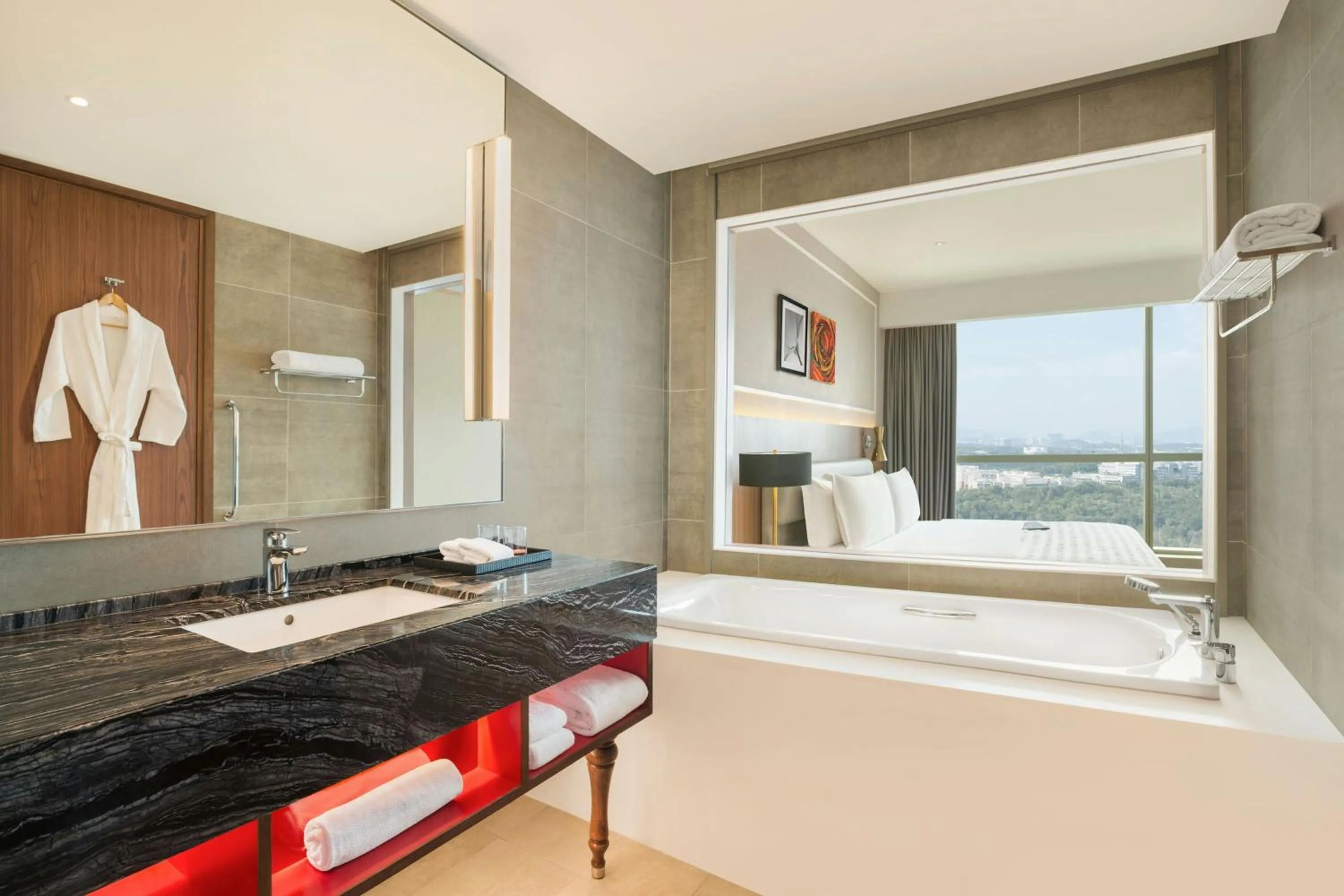 Bathroom in Le Meridien Putrajaya