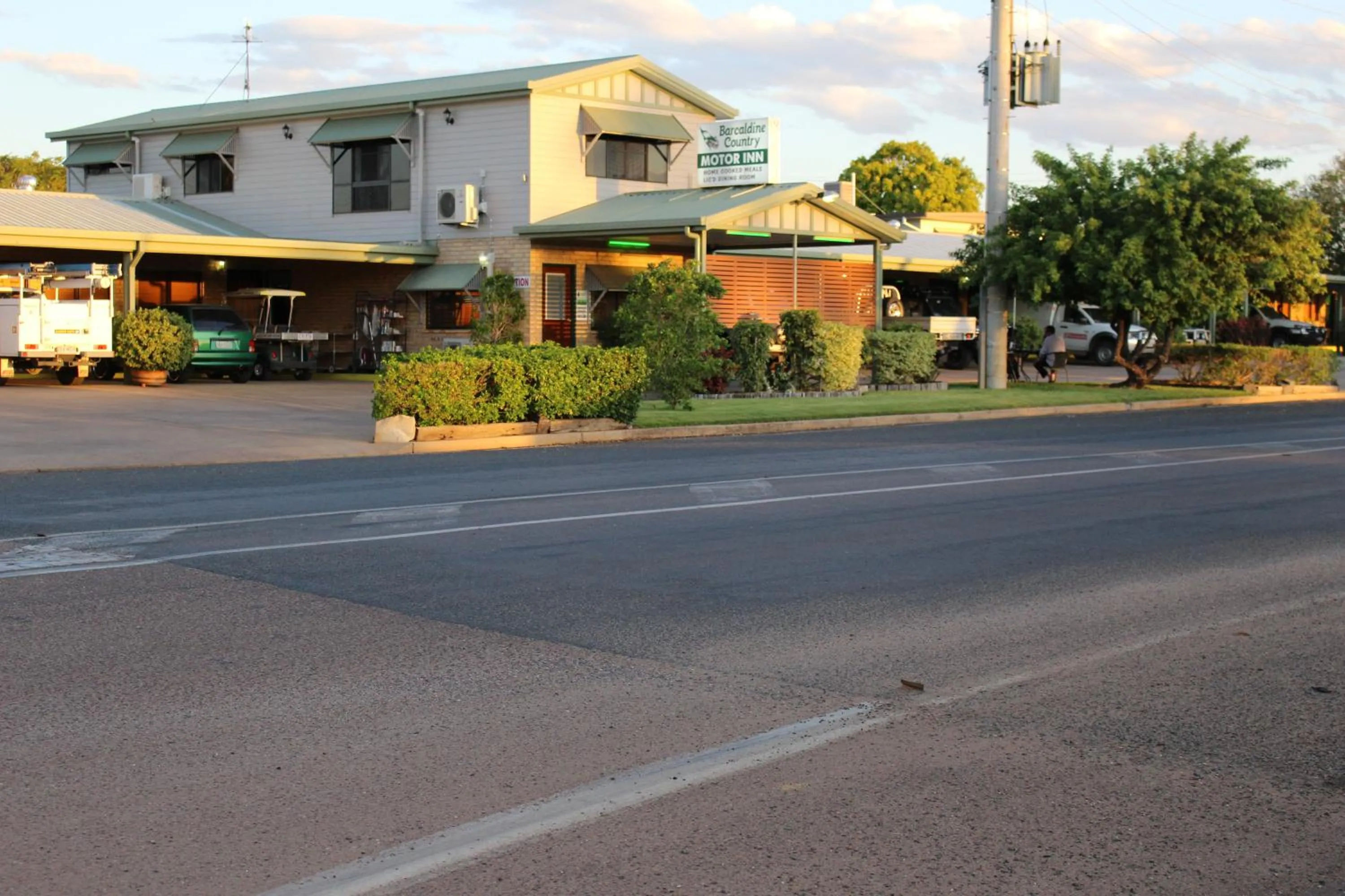 Bird's eye view in Barcaldine Country Motor Inn