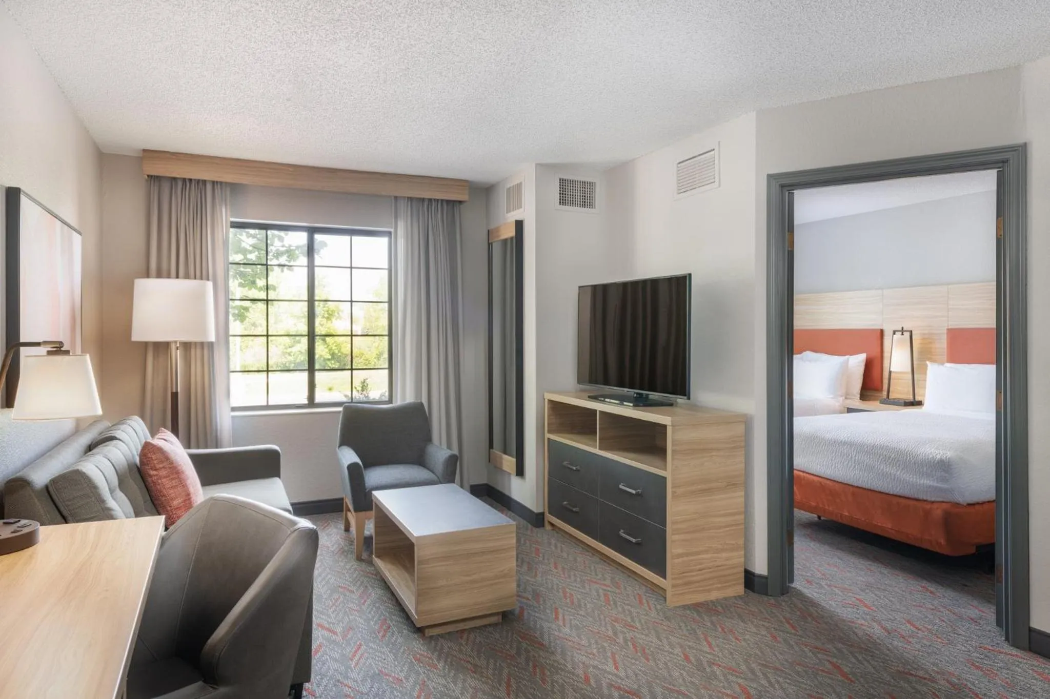 Photo of the whole room, Bed in Candlewood Suites Eagan - Mall of America Area by IHG