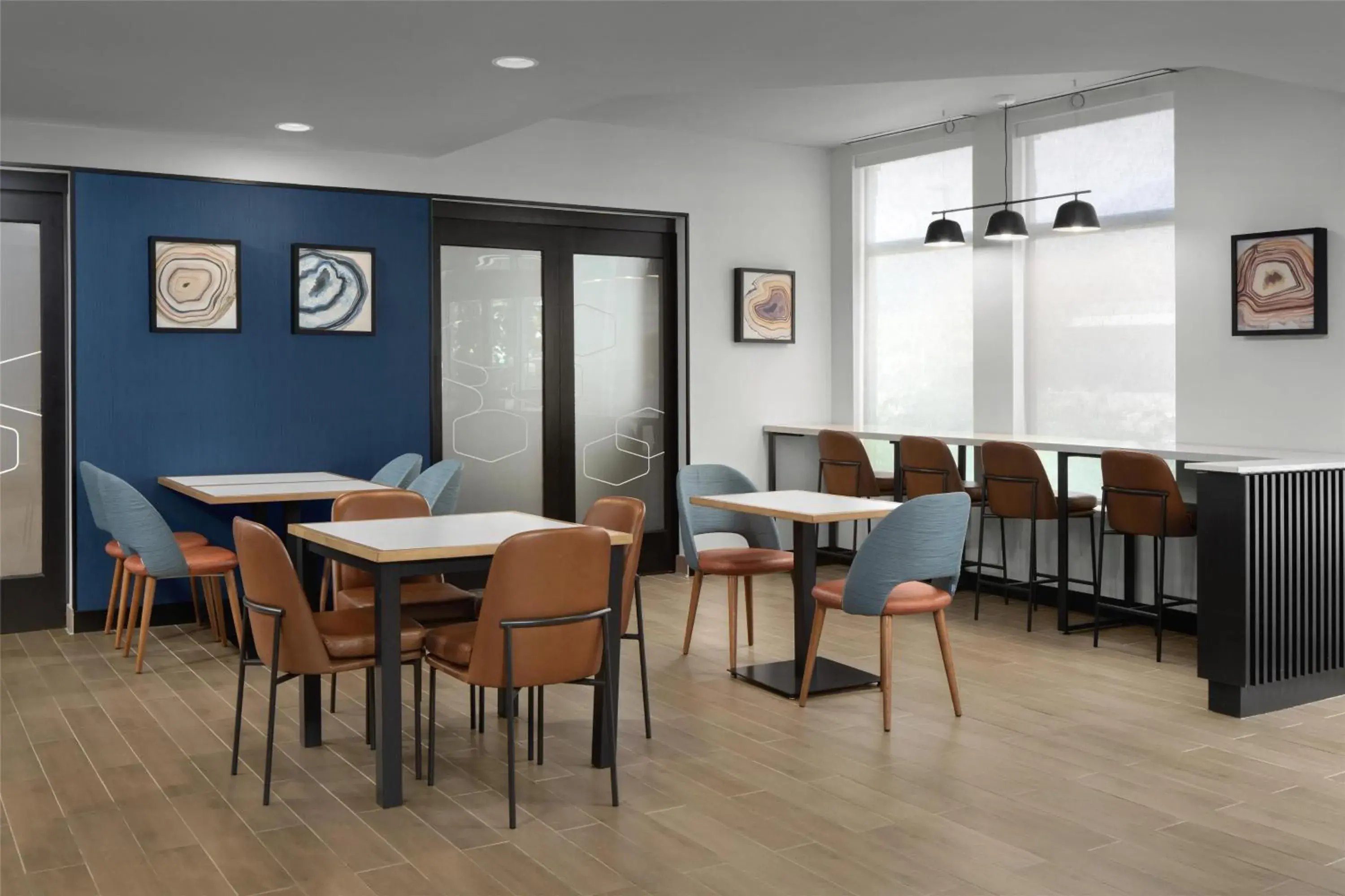 Lobby or reception in Hampton Inn Butte Lobby or reception in Hampton Inn Butte