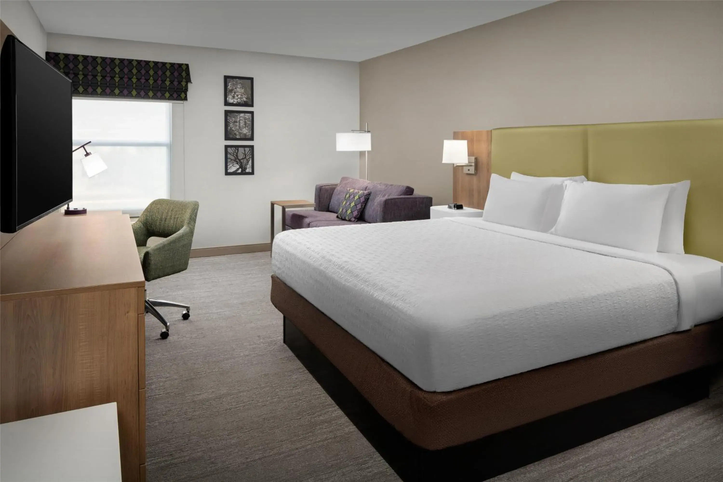 Living room, Bed in Hampton Inn Butte Living room, Bed in Hampton Inn Butte