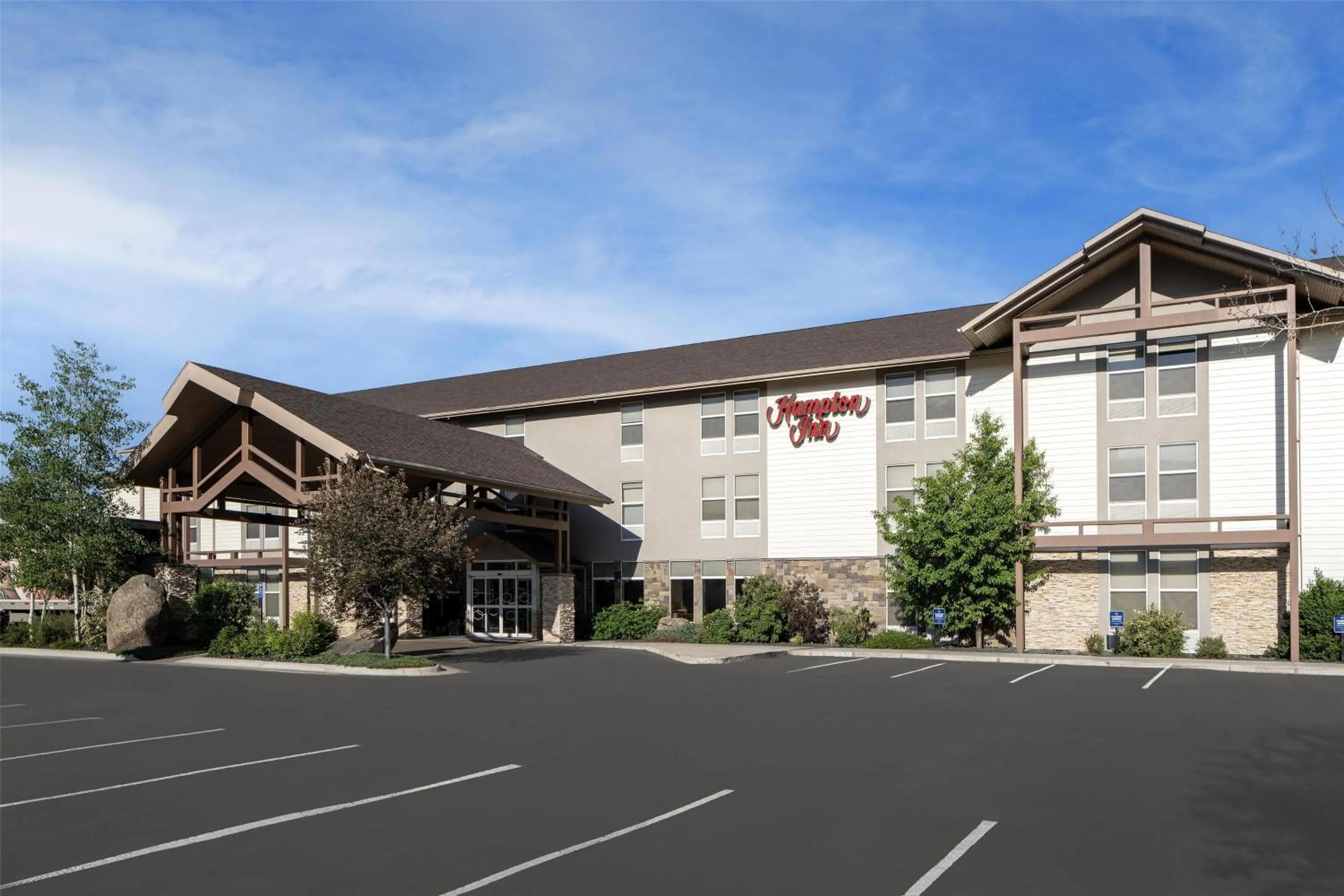 Property building in Hampton Inn Butte