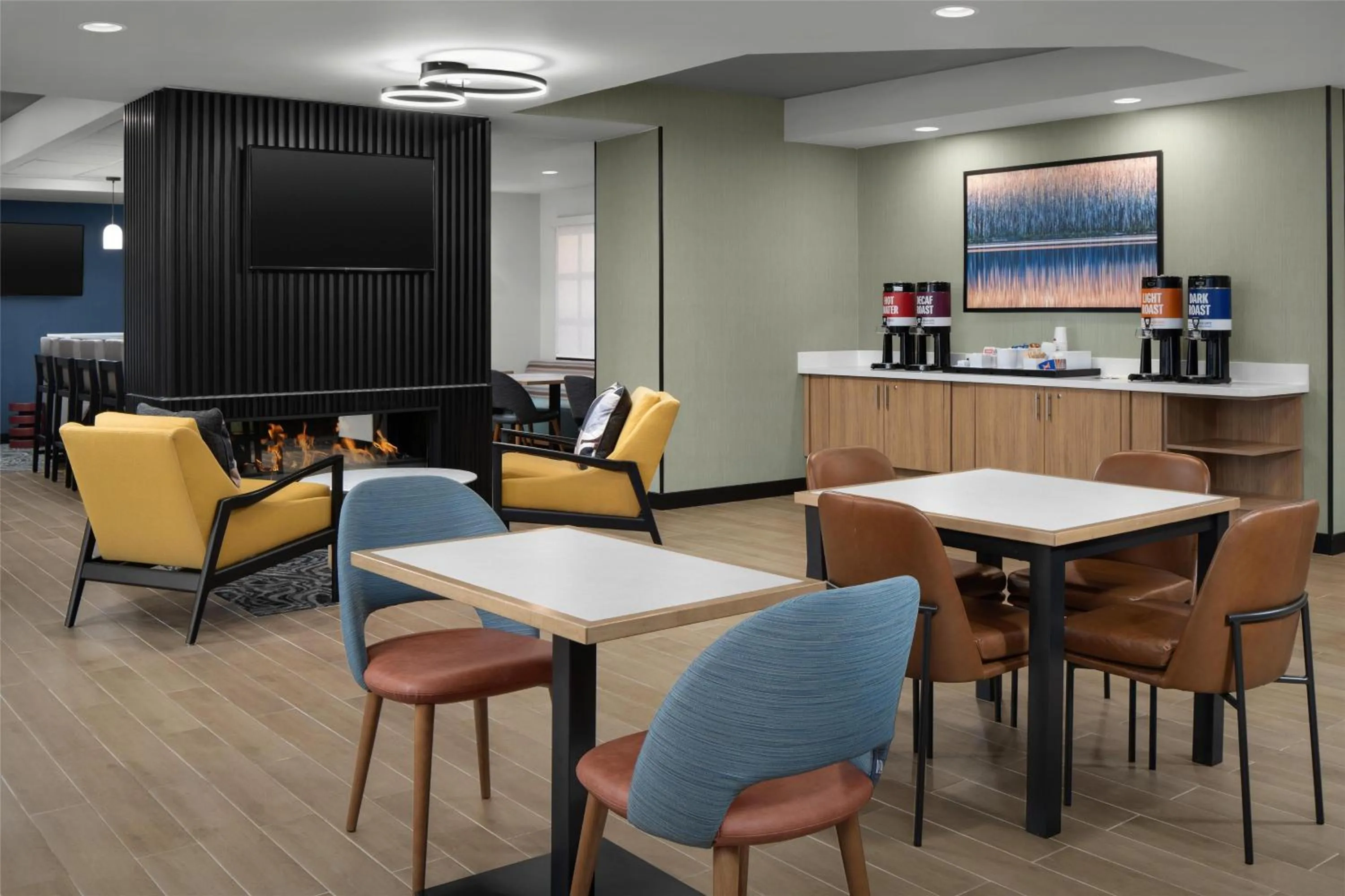 Lobby or reception in Hampton Inn Butte