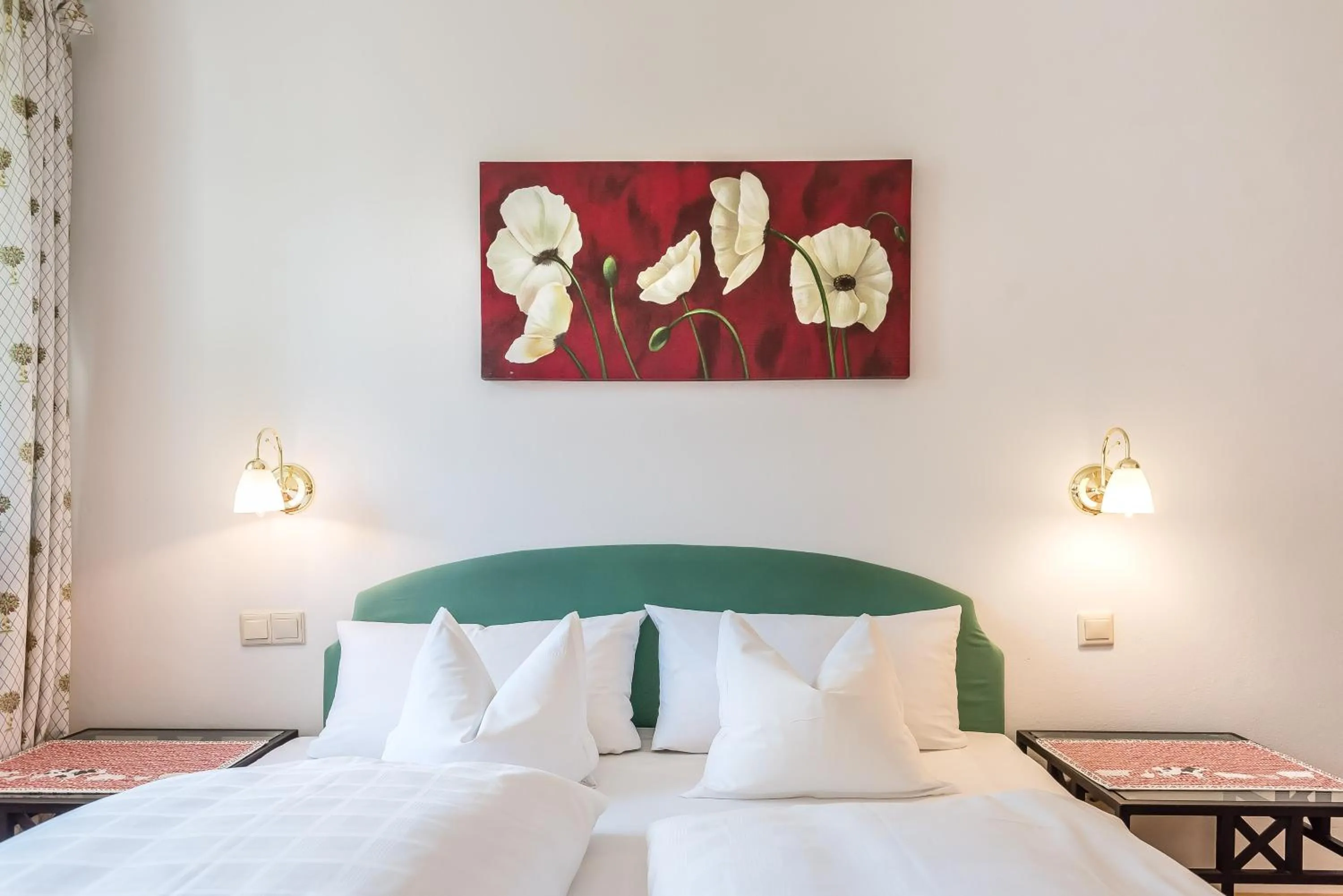 Bed in Hotel Garni Gästehaus Brand