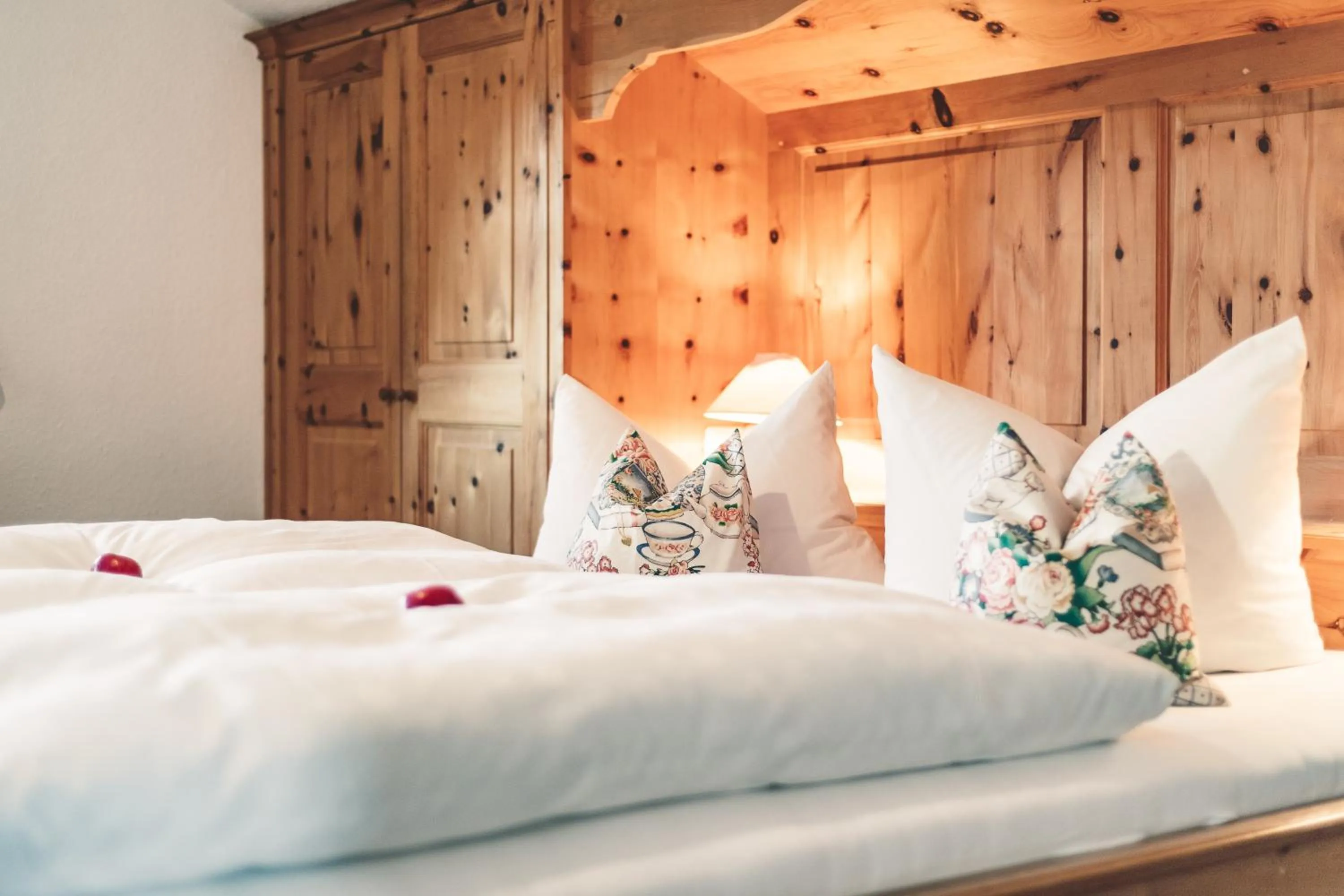 Bed in Hotel Garni Gästehaus Brand