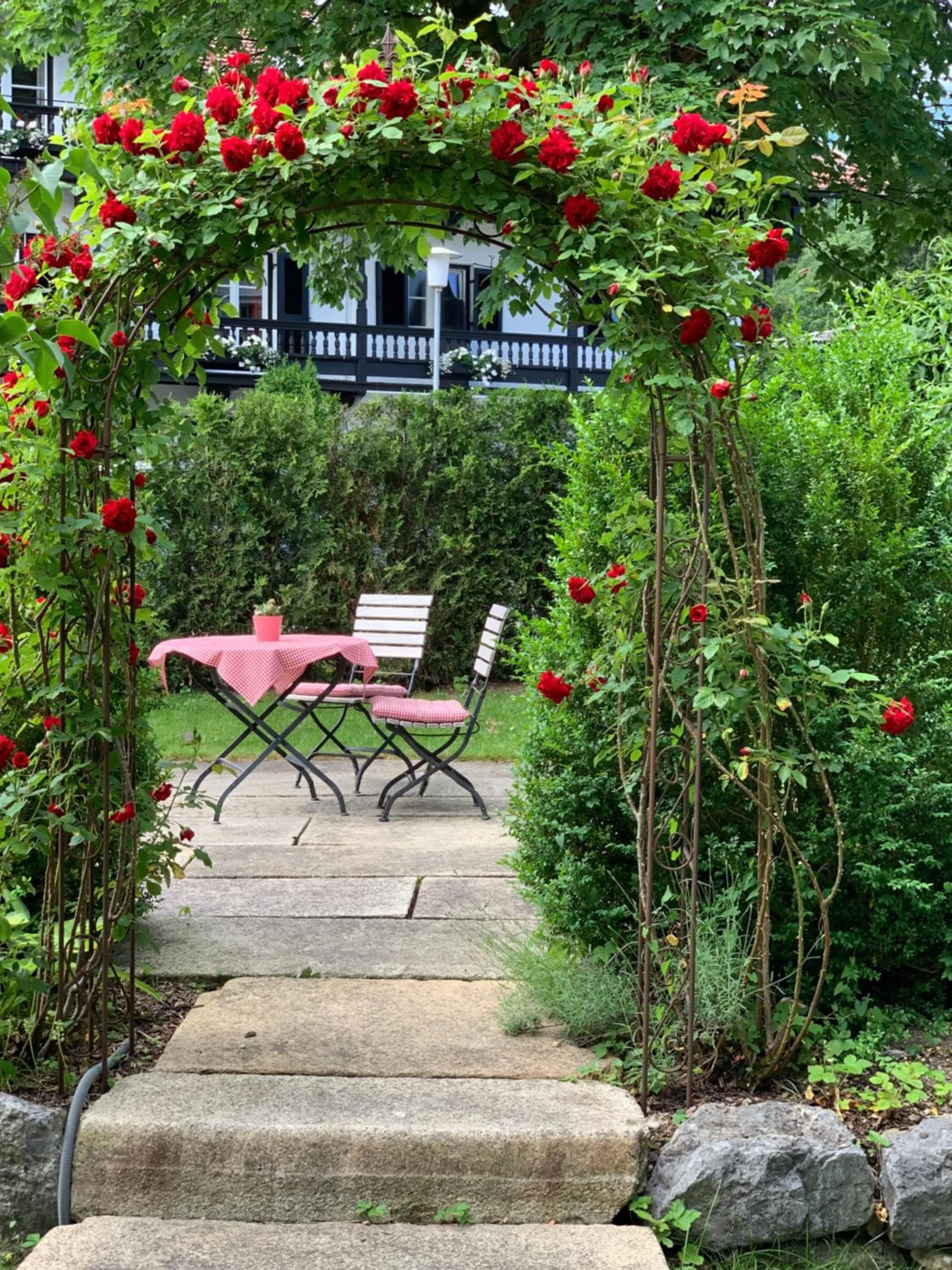 Garden in Hotel Garni Gästehaus Brand
