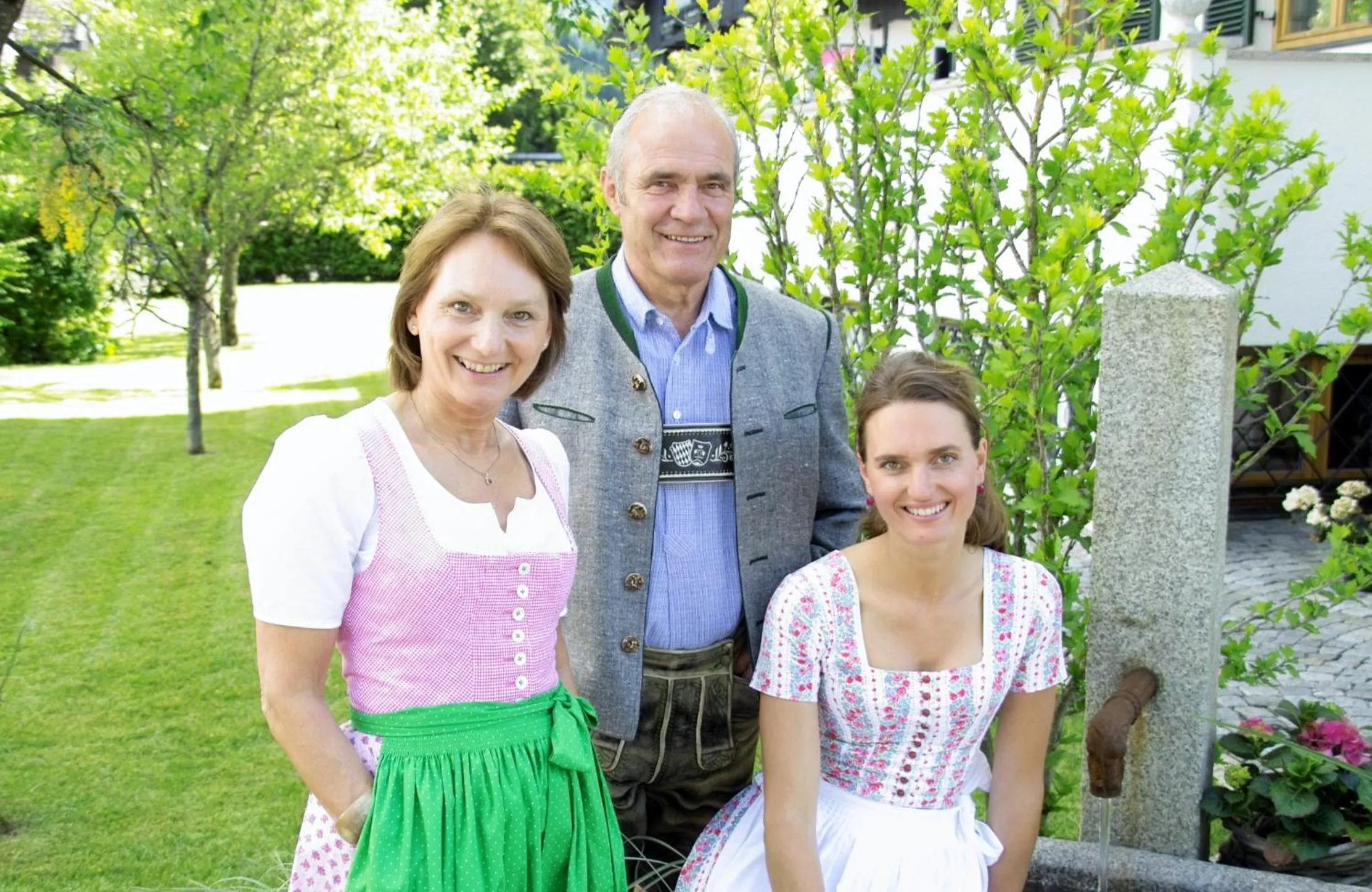 Family in Hotel Garni Gästehaus Brand