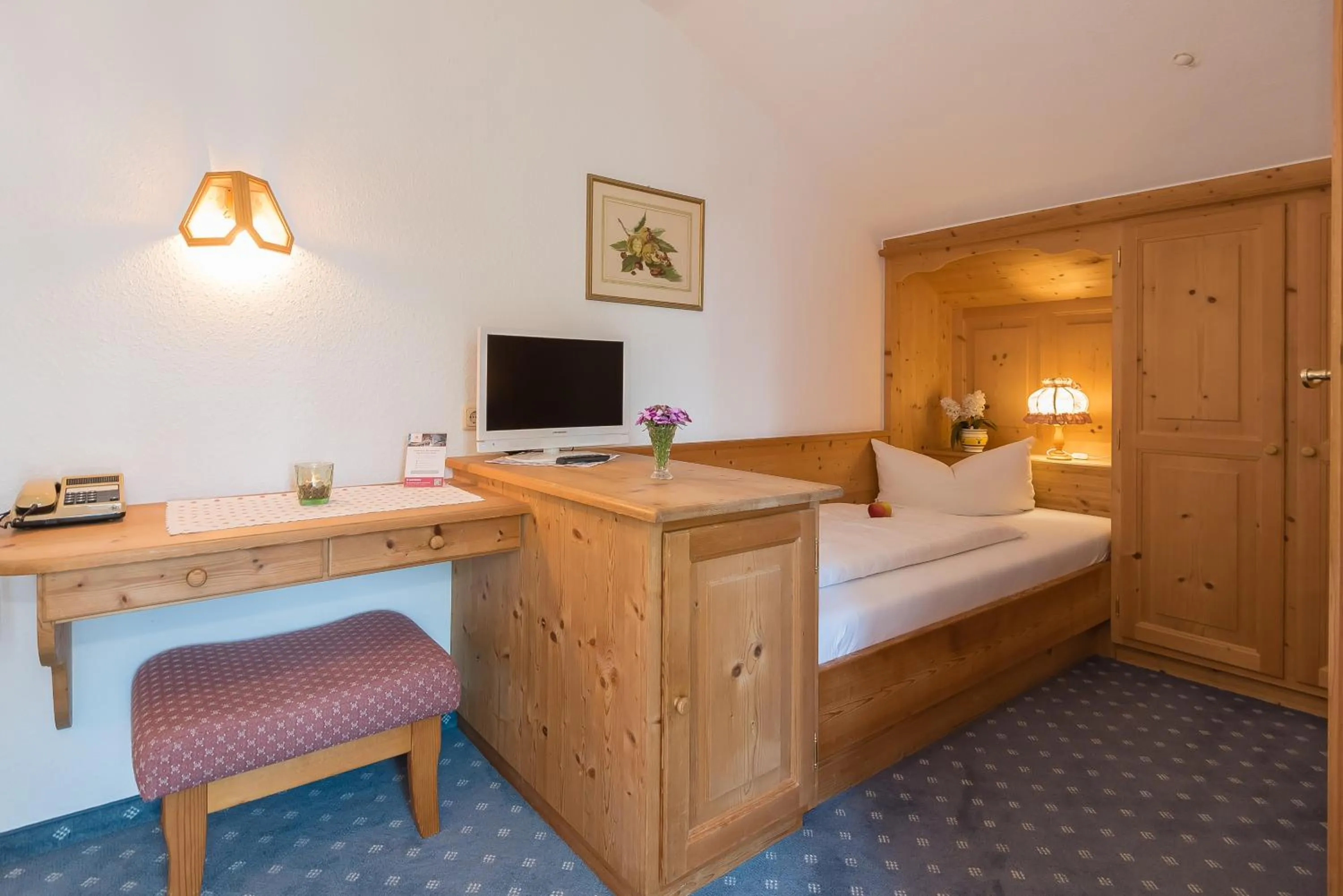 Bed in Hotel Garni Gästehaus Brand