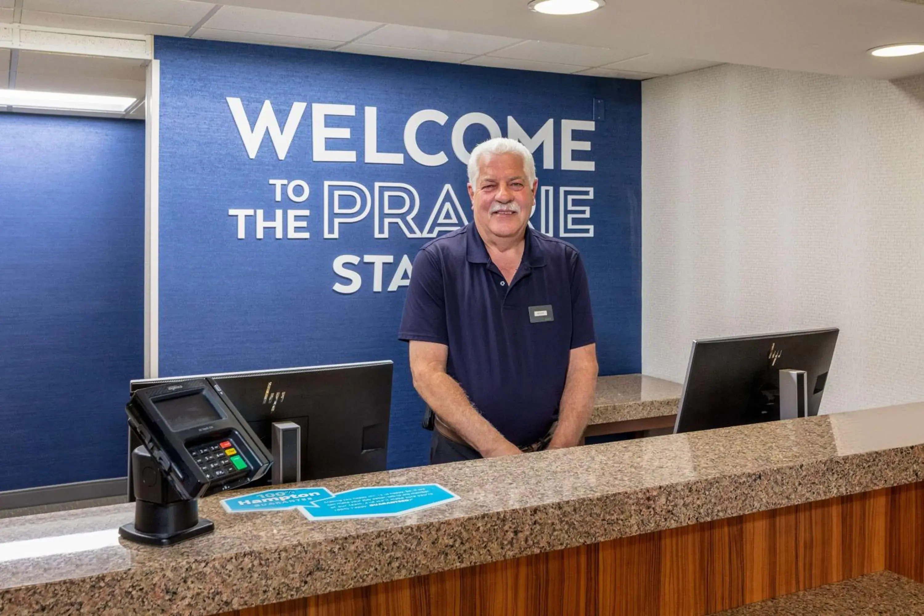 Lobby or reception in Hampton Inn Joliet-Plainfield I-55 Lobby or reception in Hampton Inn Joliet-Plainfield I-55