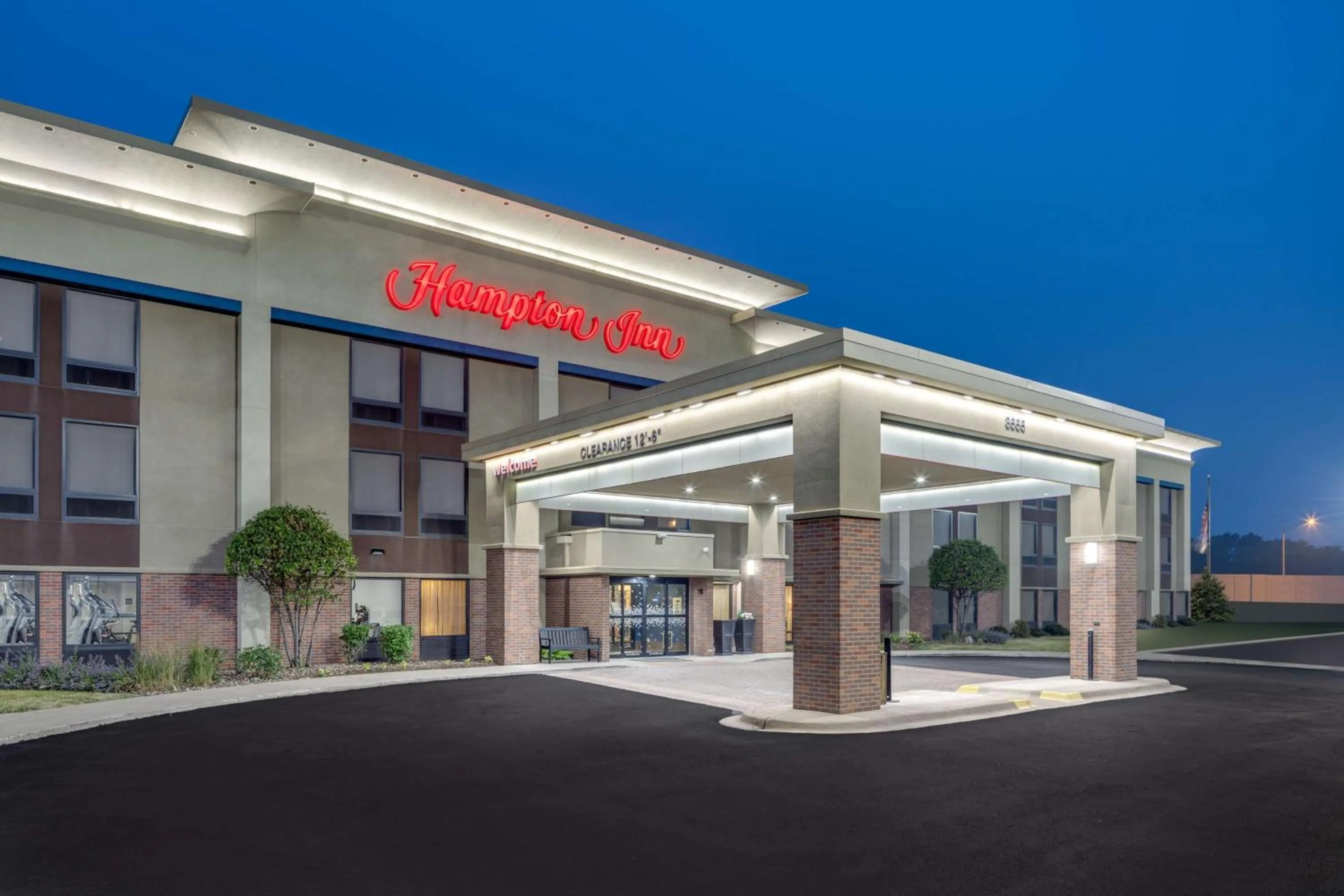 Property building in Hampton Inn Joliet-Plainfield I-55