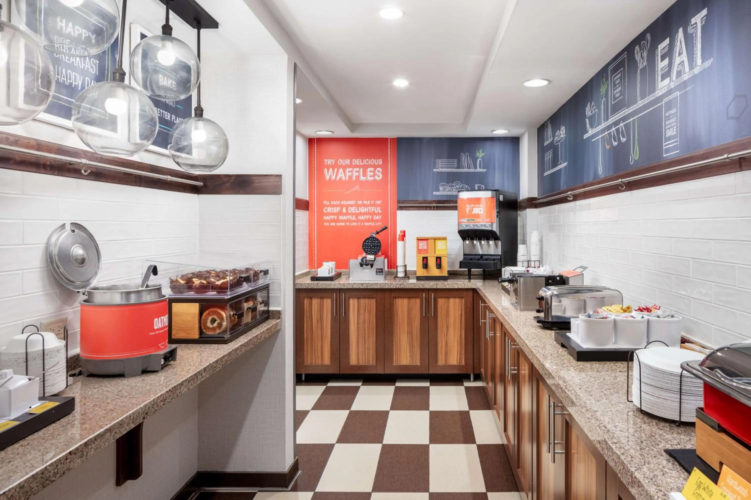 Breakfast in Hampton Inn Joliet-Plainfield I-55