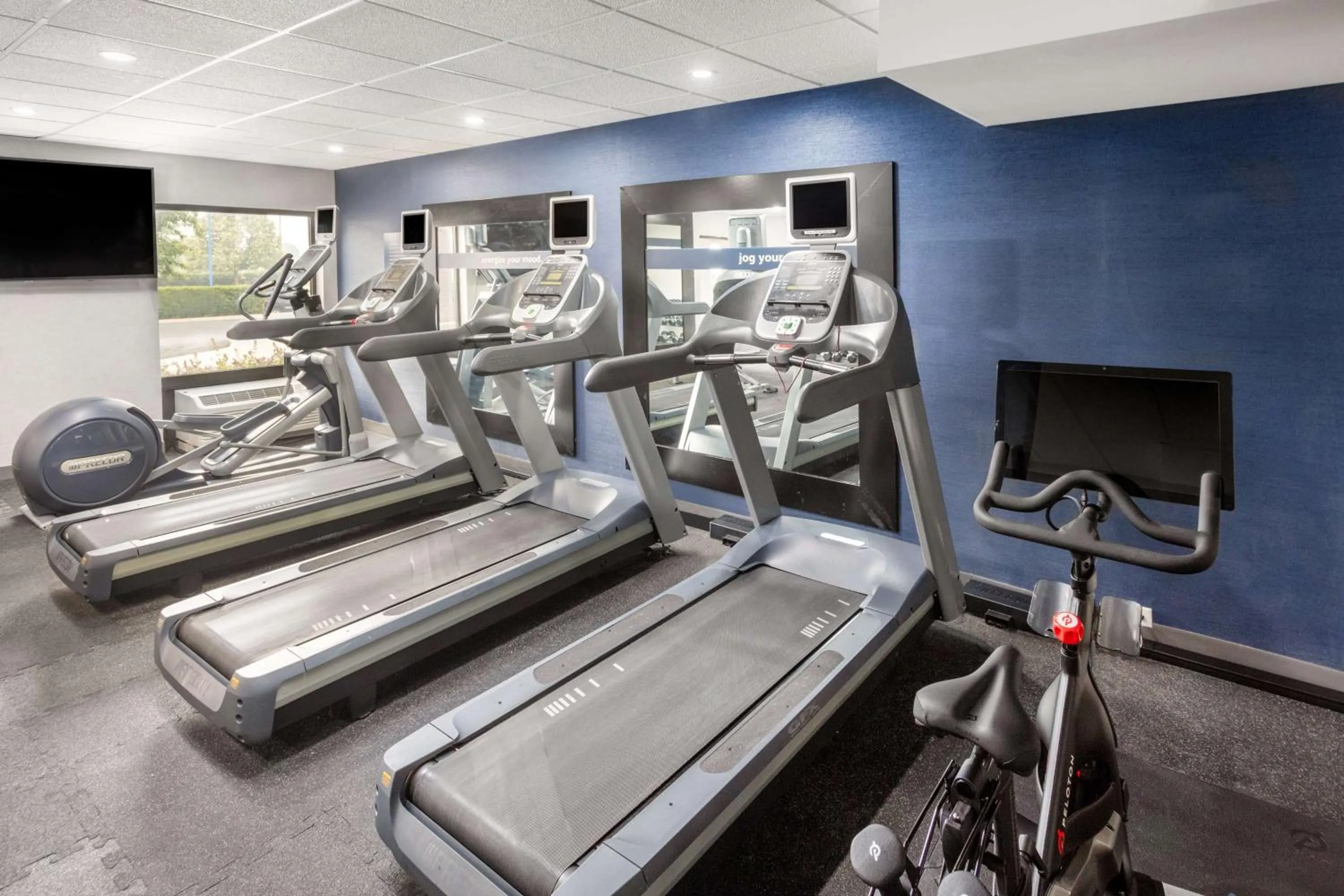 Fitness centre/facilities in Hampton Inn Joliet-Plainfield I-55