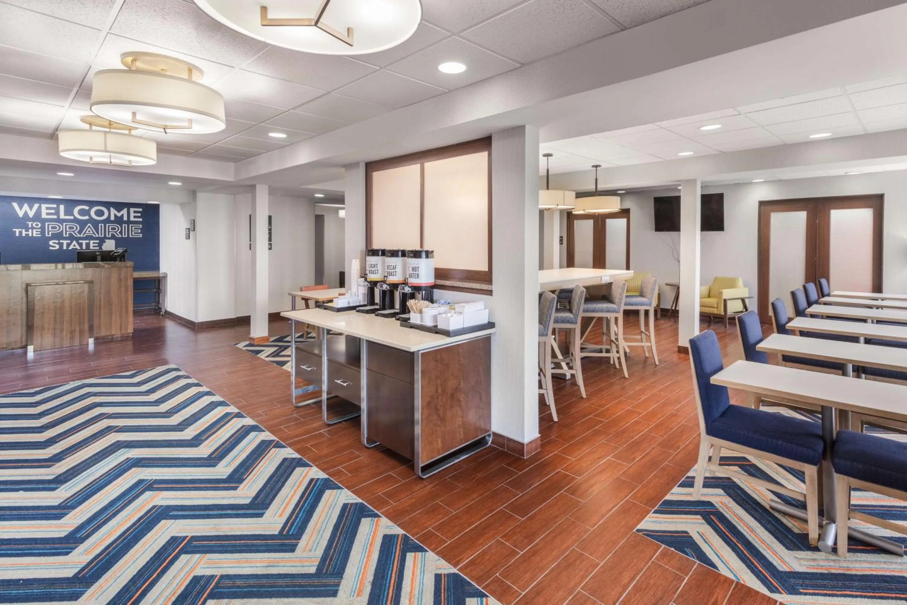 Breakfast in Hampton Inn Joliet-Plainfield I-55