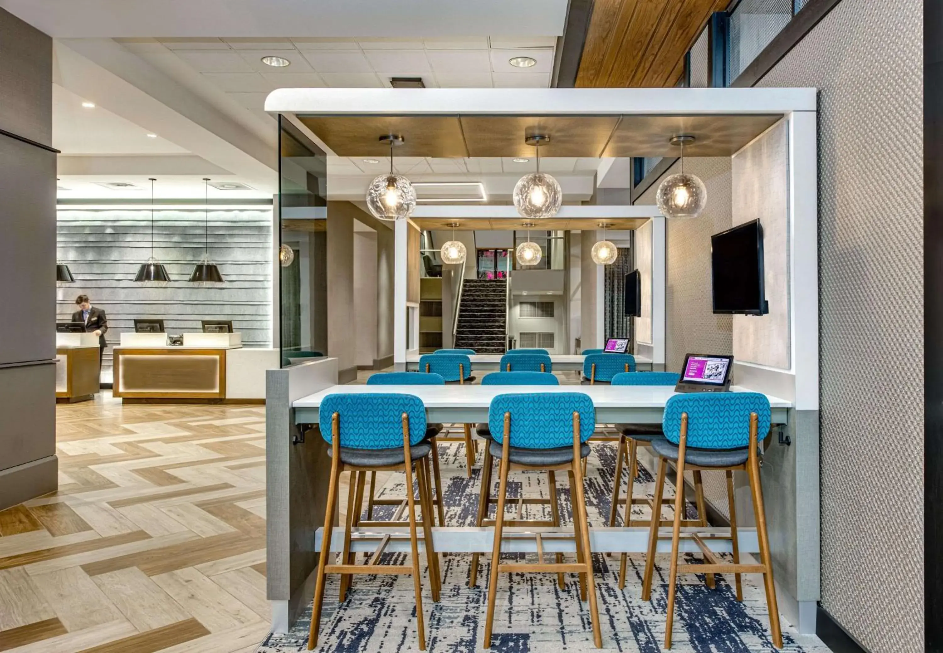 Lobby or reception in Sonesta Columbus Downtown Lobby or reception in Sonesta Columbus Downtown