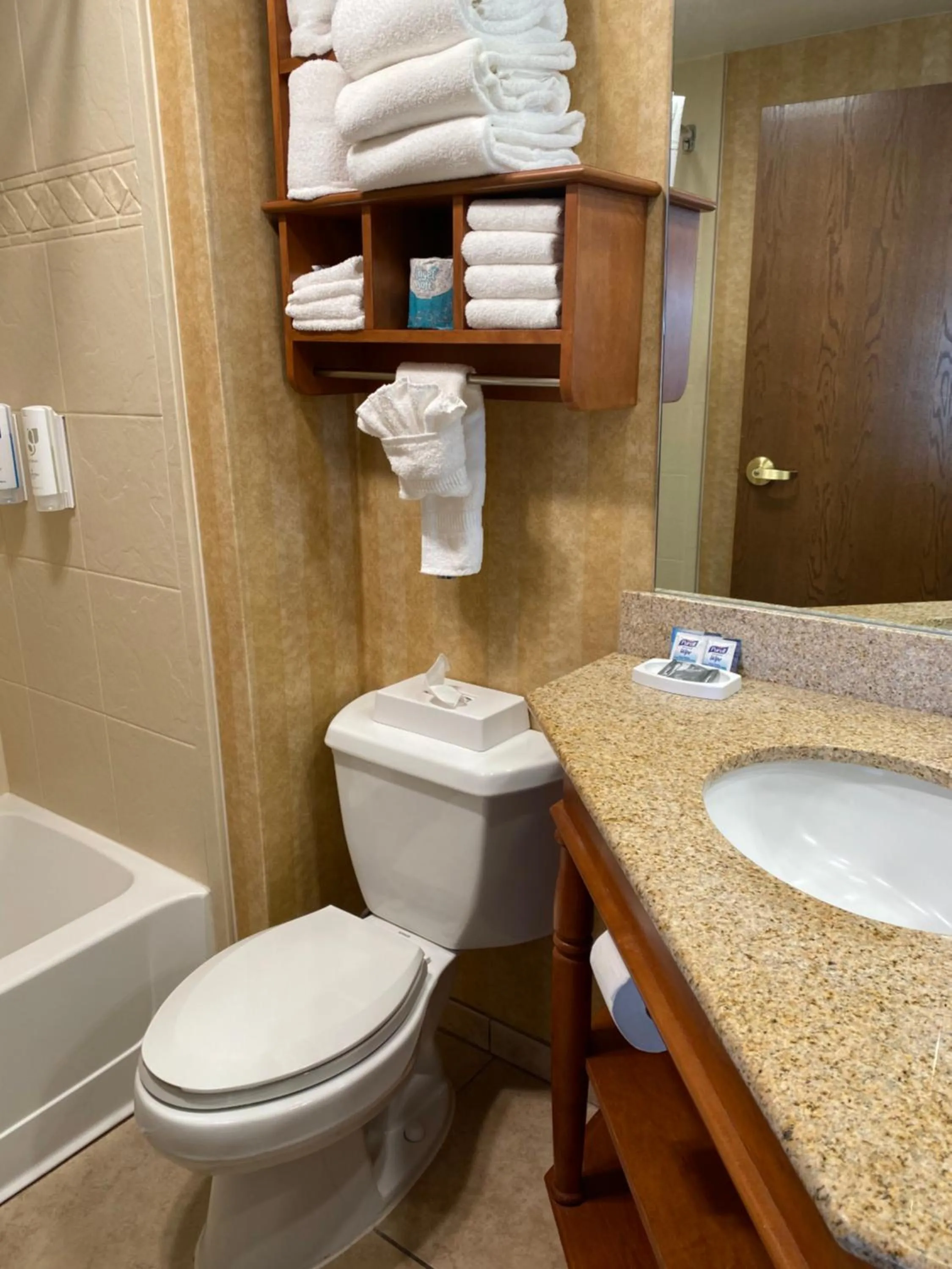 Toilet in Country Inn & Suites by Radisson, Idaho Falls at the Mall