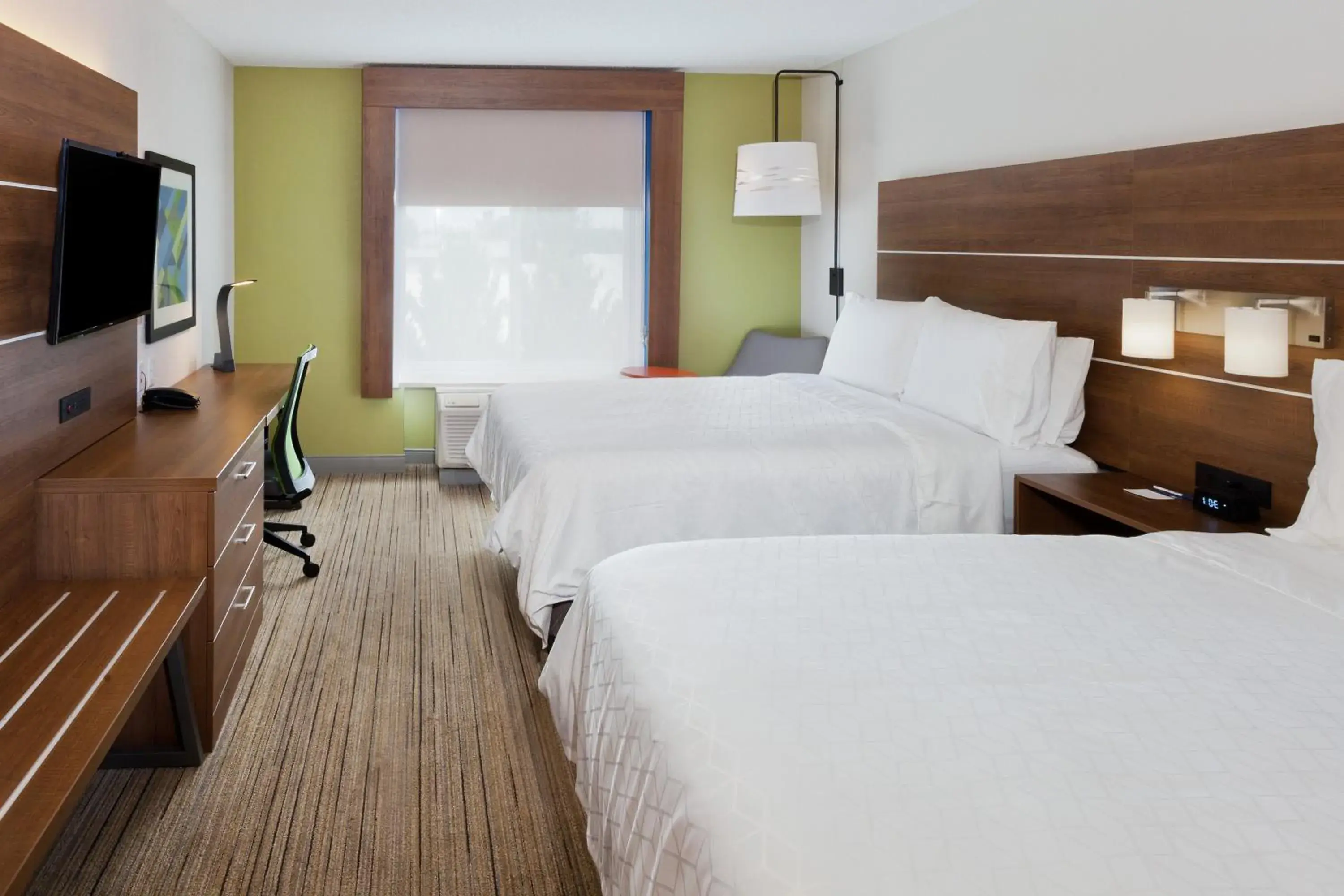Standard Queen Room with Two Queen Beds and Mobility Accessible Tub in Holiday Inn Express Hotel & Suites Dothan North by IHG Standard Queen Room with Two Queen Beds and Mobility Accessible Tub in Holiday Inn Express Hotel & Suites Dothan North by IHG