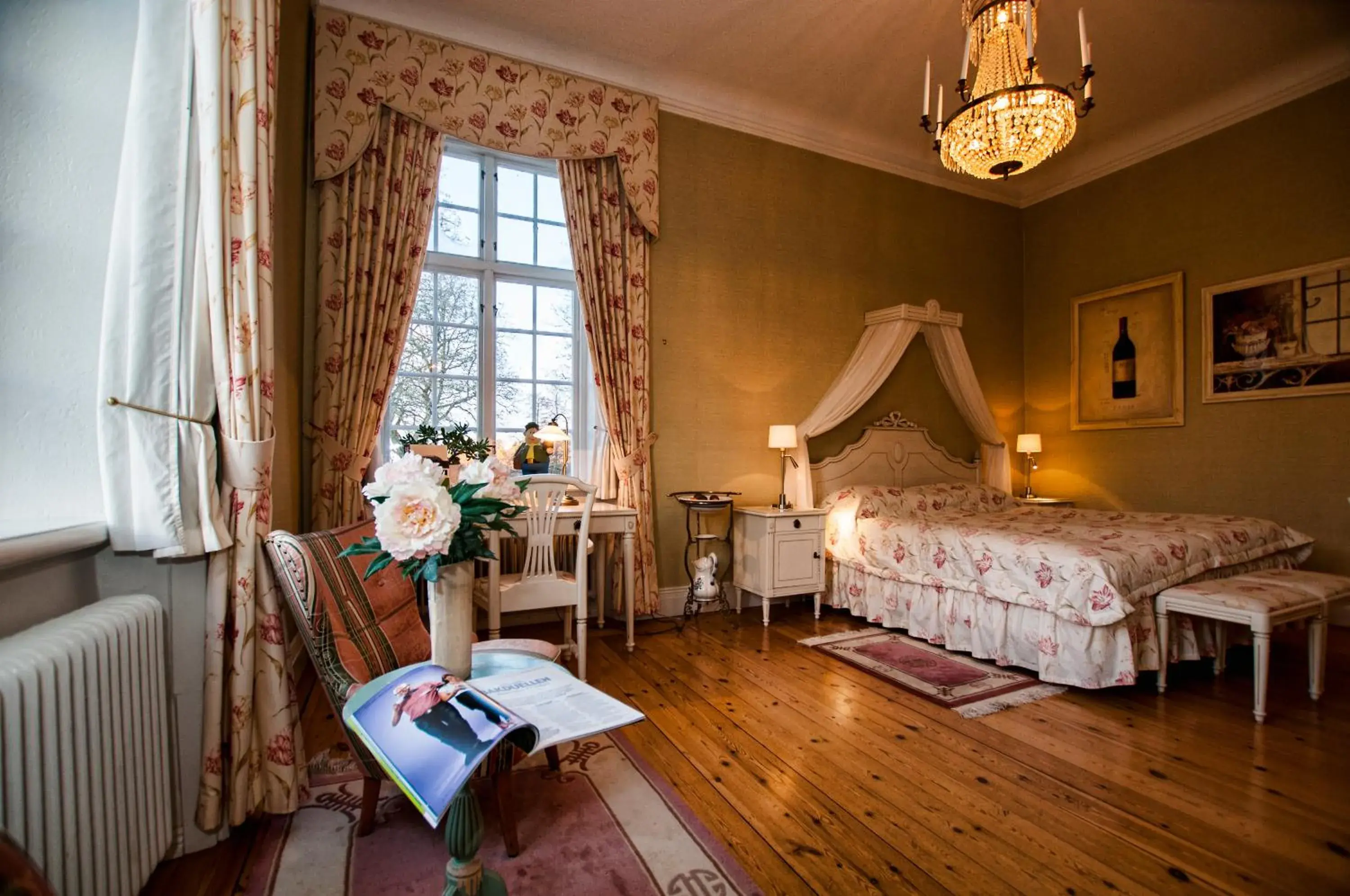 Bed in Gimo Herrgård Bed in Gimo Herrgård