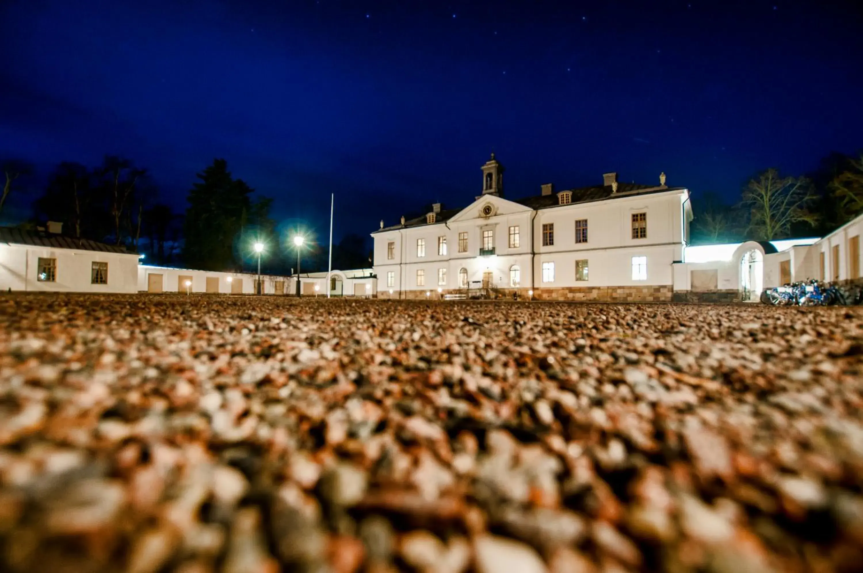 Facade/entrance in Gimo Herrgård Facade/entrance in Gimo Herrgård