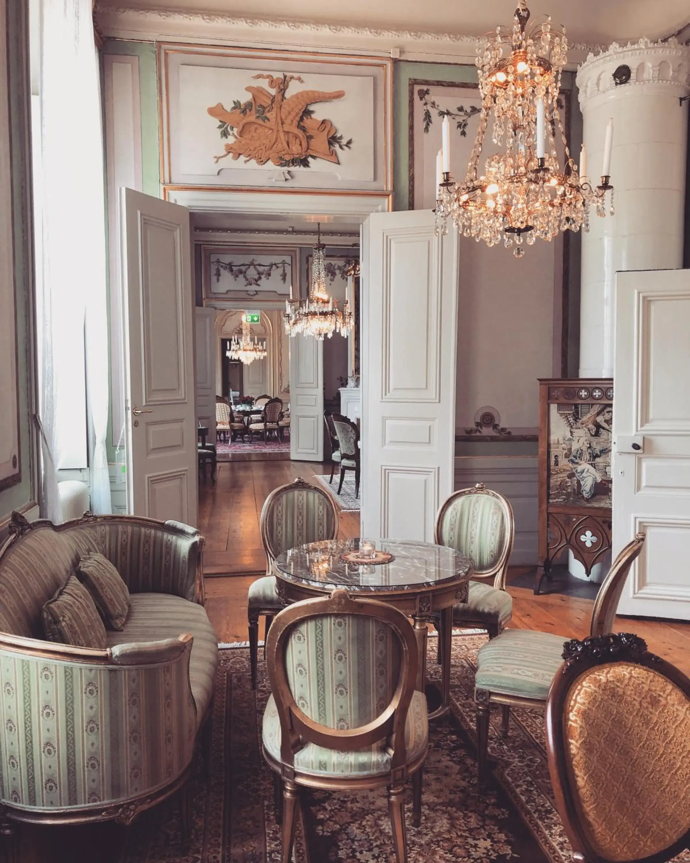 Lounge or bar in Gimo Herrgård Lounge or bar in Gimo Herrgård