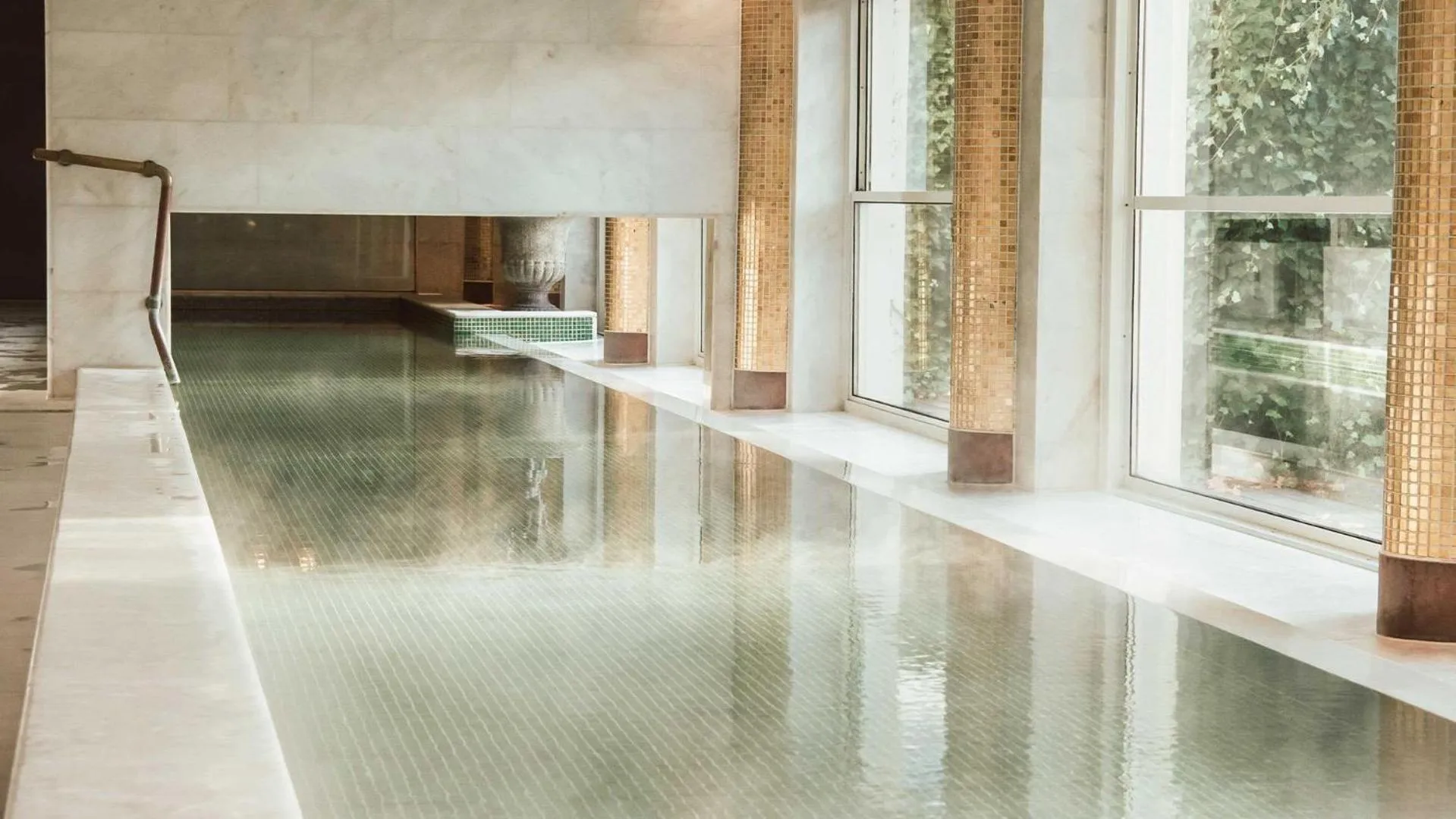 Swimming pool in Falkenberg Strandbad