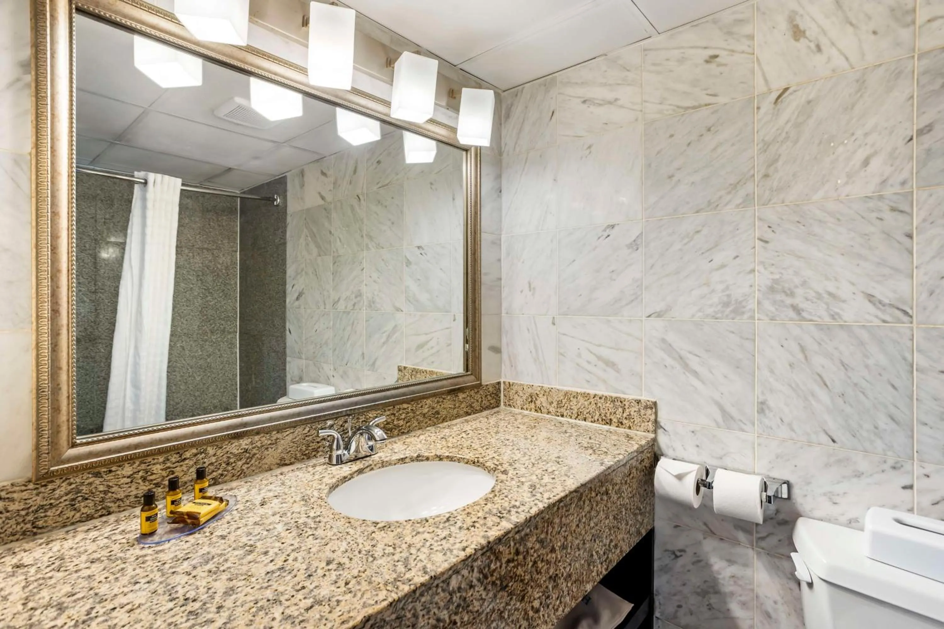 Bathroom in Best Western Plus Newark Airport West