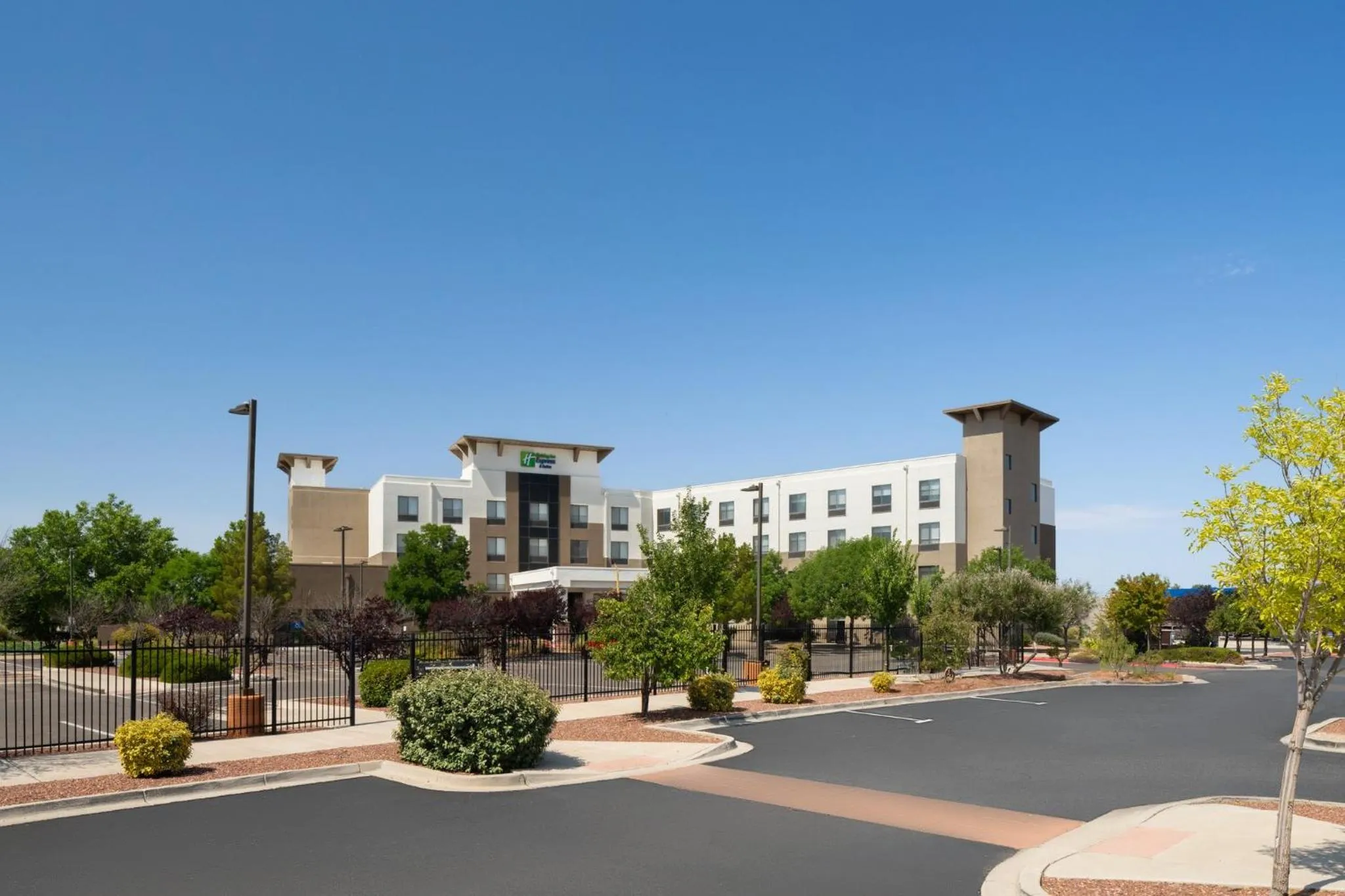 Property building in Holiday Inn Express & Suites Albuquerque Historic Old Town by IHG