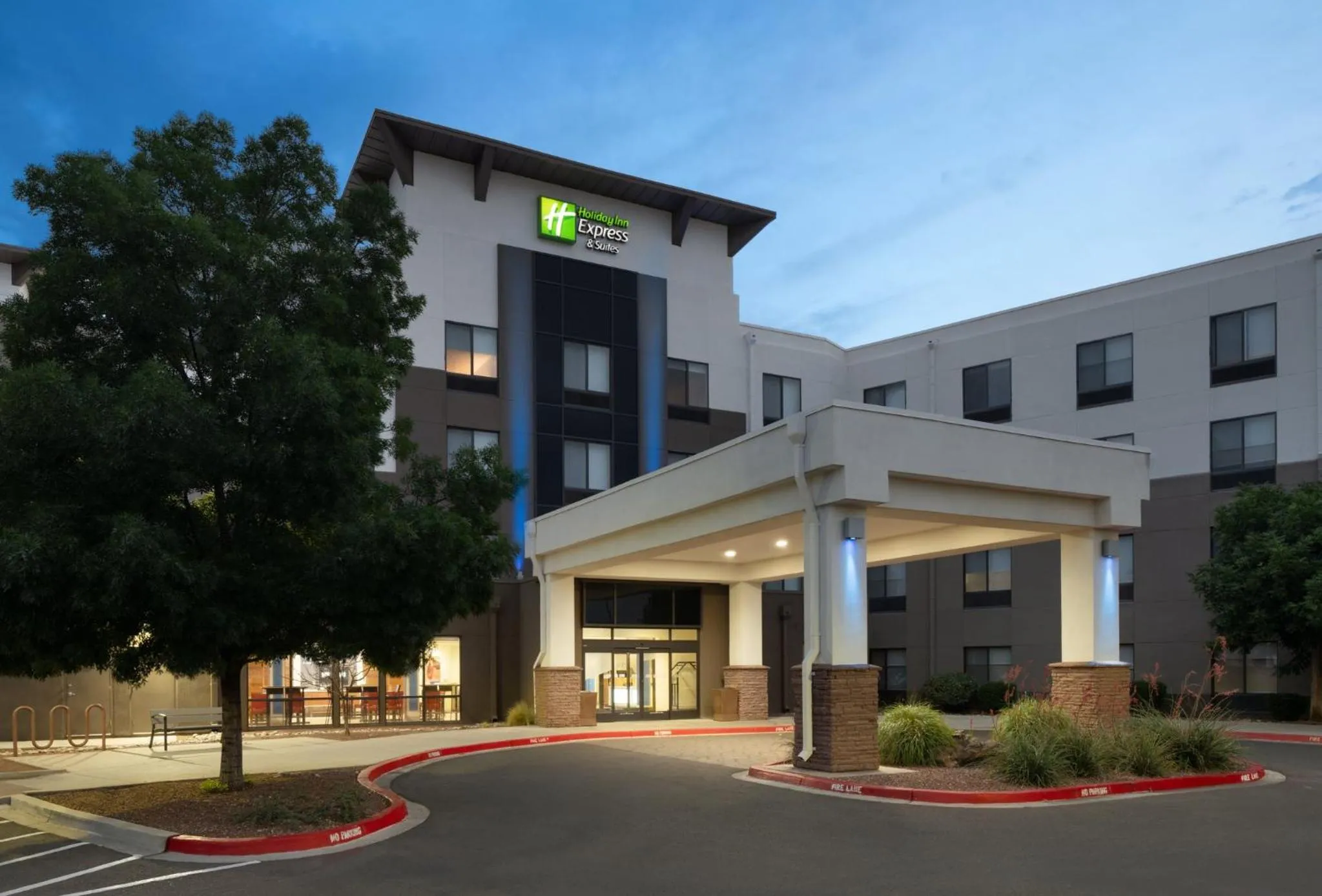Property building in Holiday Inn Express & Suites Albuquerque Historic Old Town by IHG