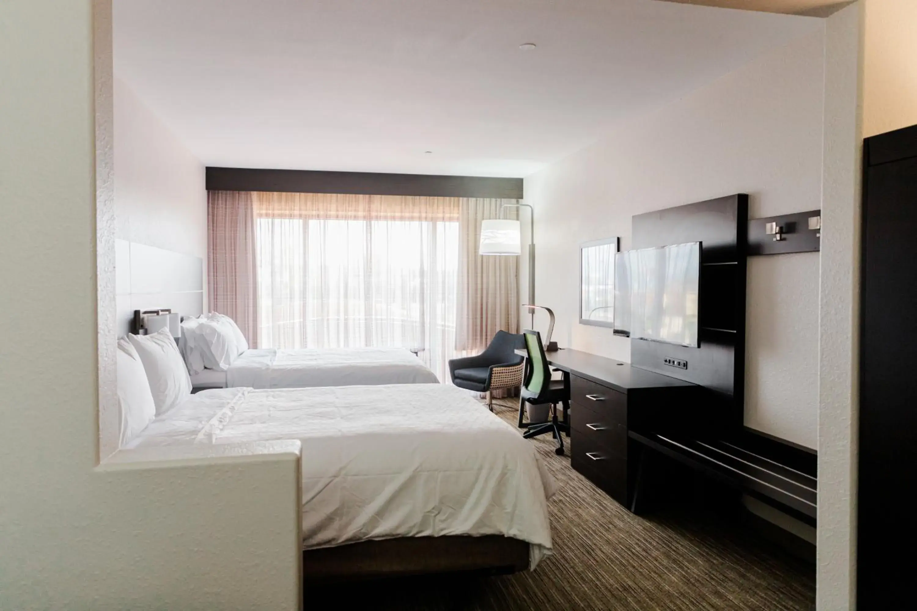 Queen Room with Two Queen Beds - Disability Access Tub/Non-Smoking in Holiday Inn Express Hotel & Suites Greenville by IHG Queen Room with Two Queen Beds - Disability Access Tub/Non-Smoking in Holiday Inn Express Hotel & Suites Greenville by IHG