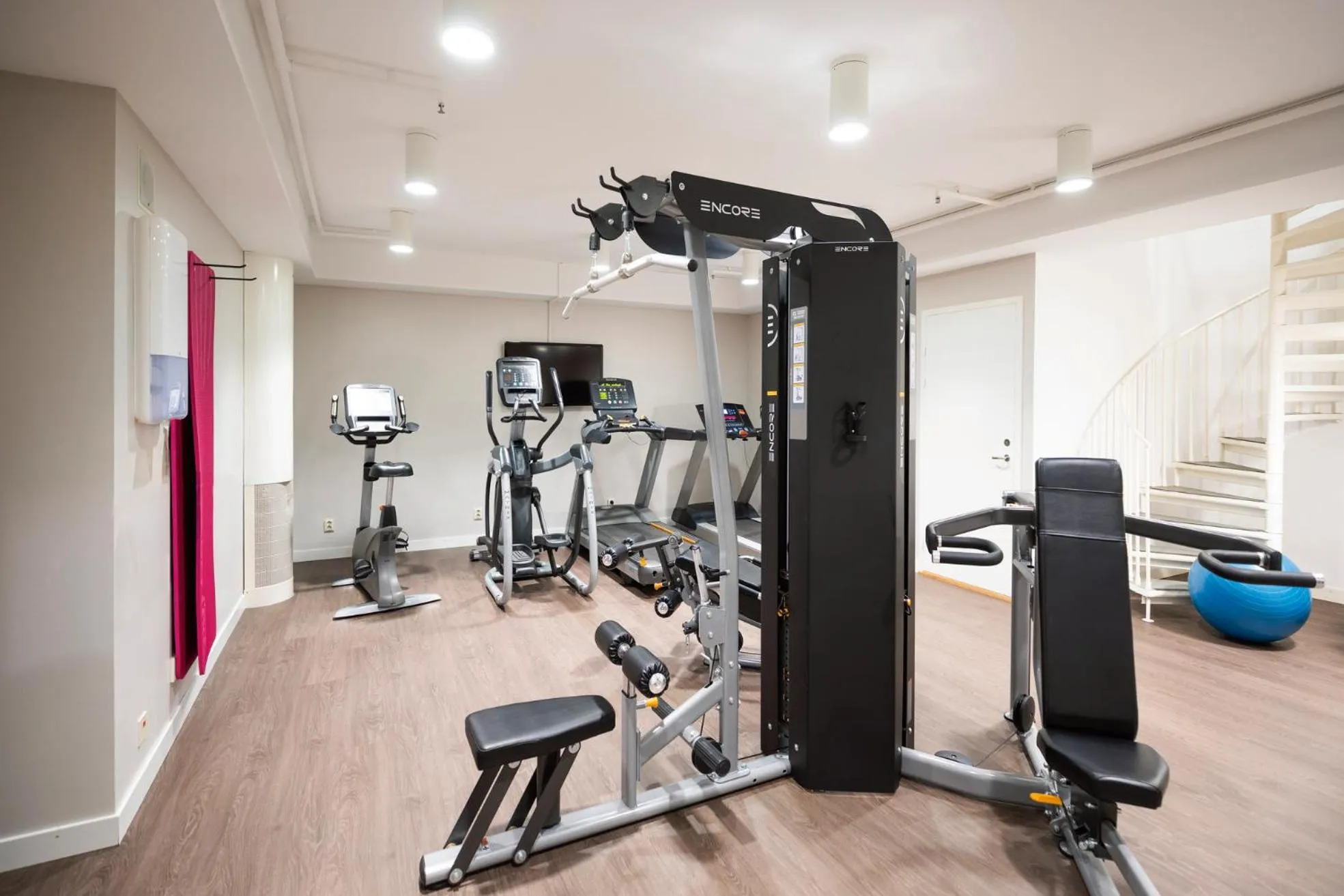 Fitness centre/facilities in Elite Park Hotel