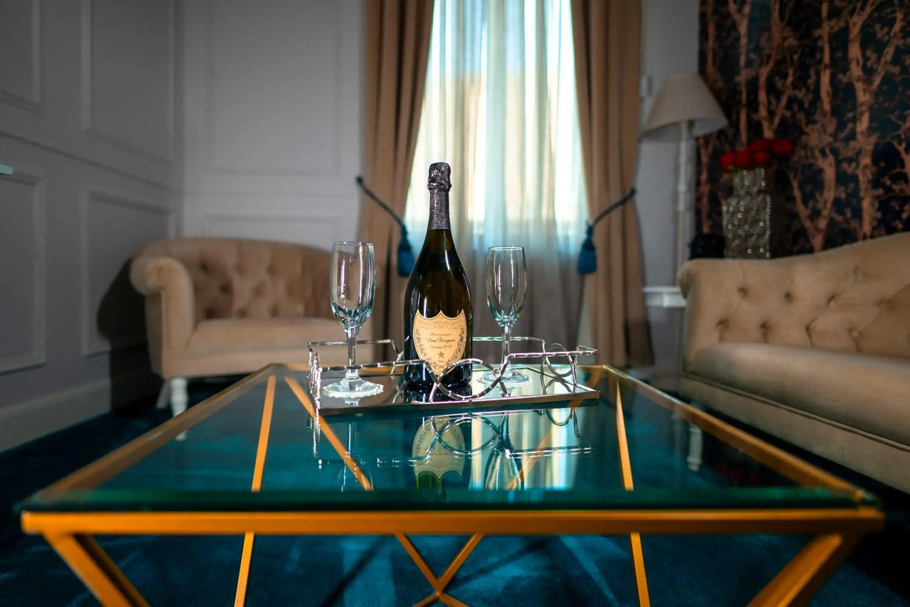 Living room in Hotel Splendid 1900 Living room in Hotel Splendid 1900