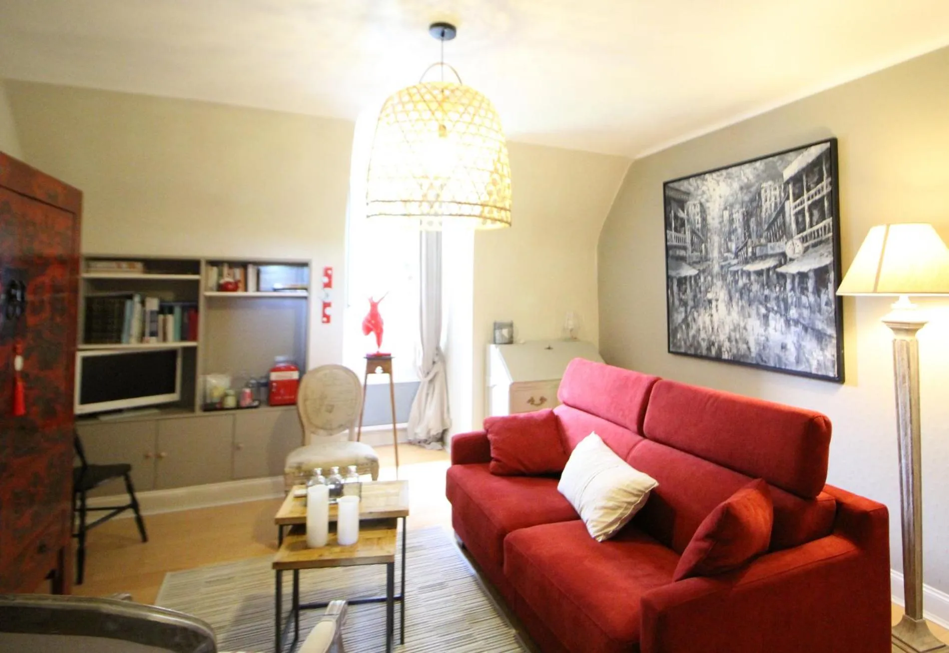 Seating area in La maison de l'Odet