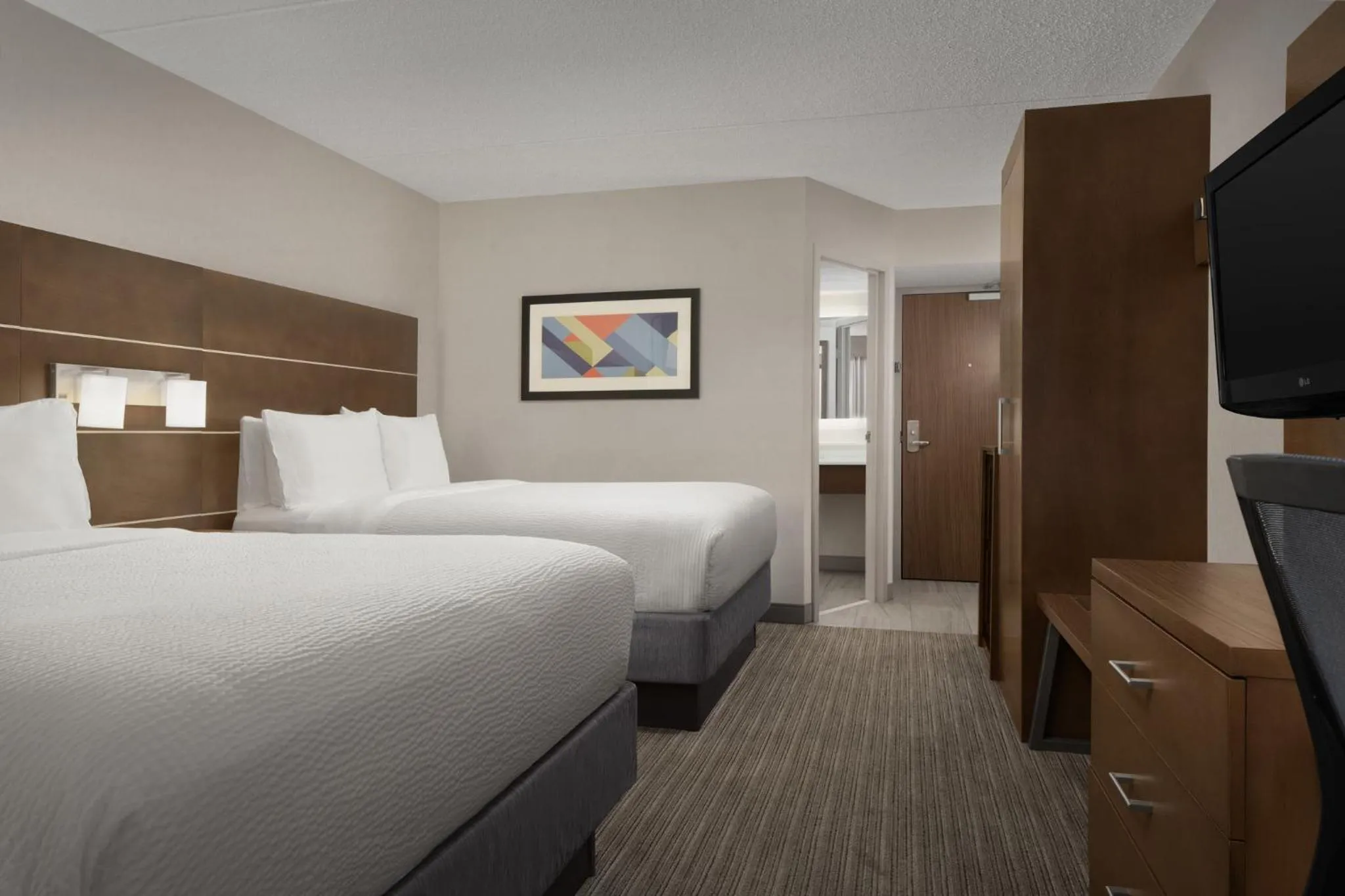 Photo of the whole room, Bed in Holiday Inn Express Andover North - Lawrence by IHG