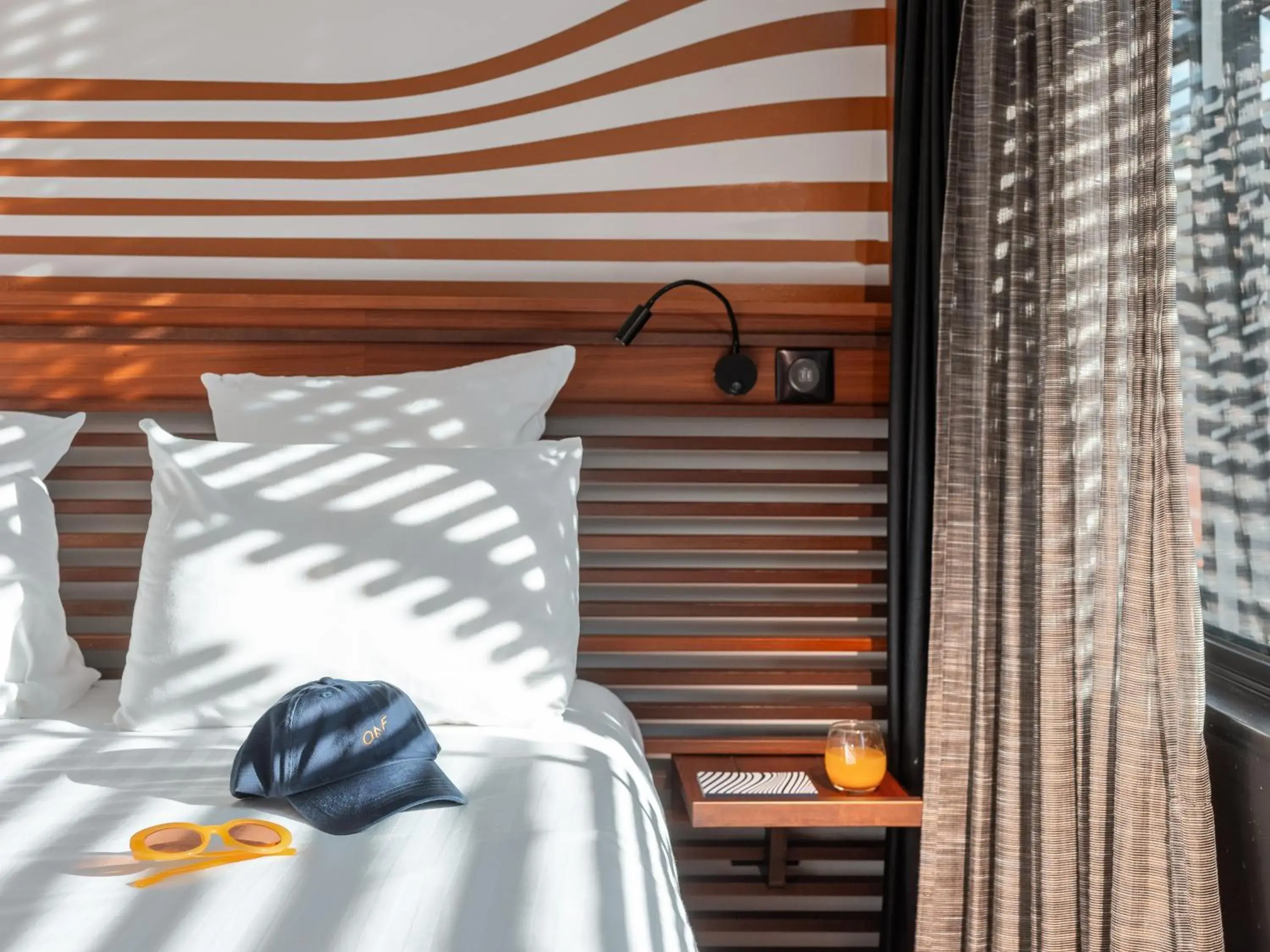 Bedroom, Bed in Hotel OFF Paris Seine Bedroom, Bed in Hotel OFF Paris Seine